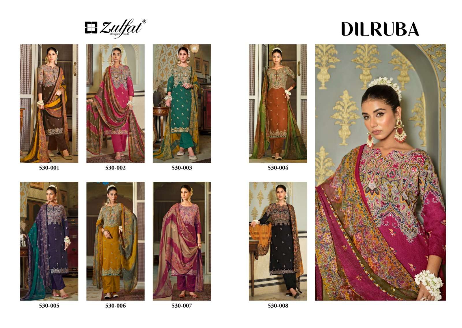 ZULFAT DESIGNER SUITS DILRUBA