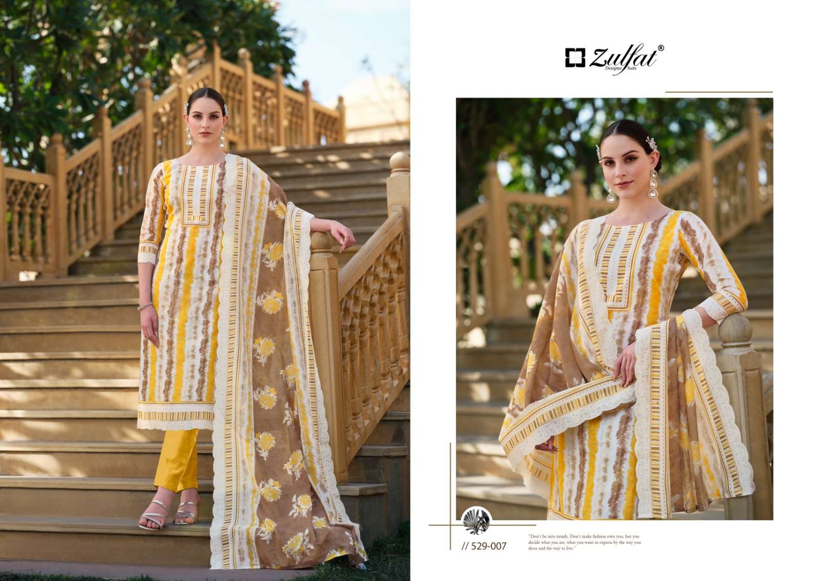 ZULFAT DESIGNER SUITS NAZRANA 