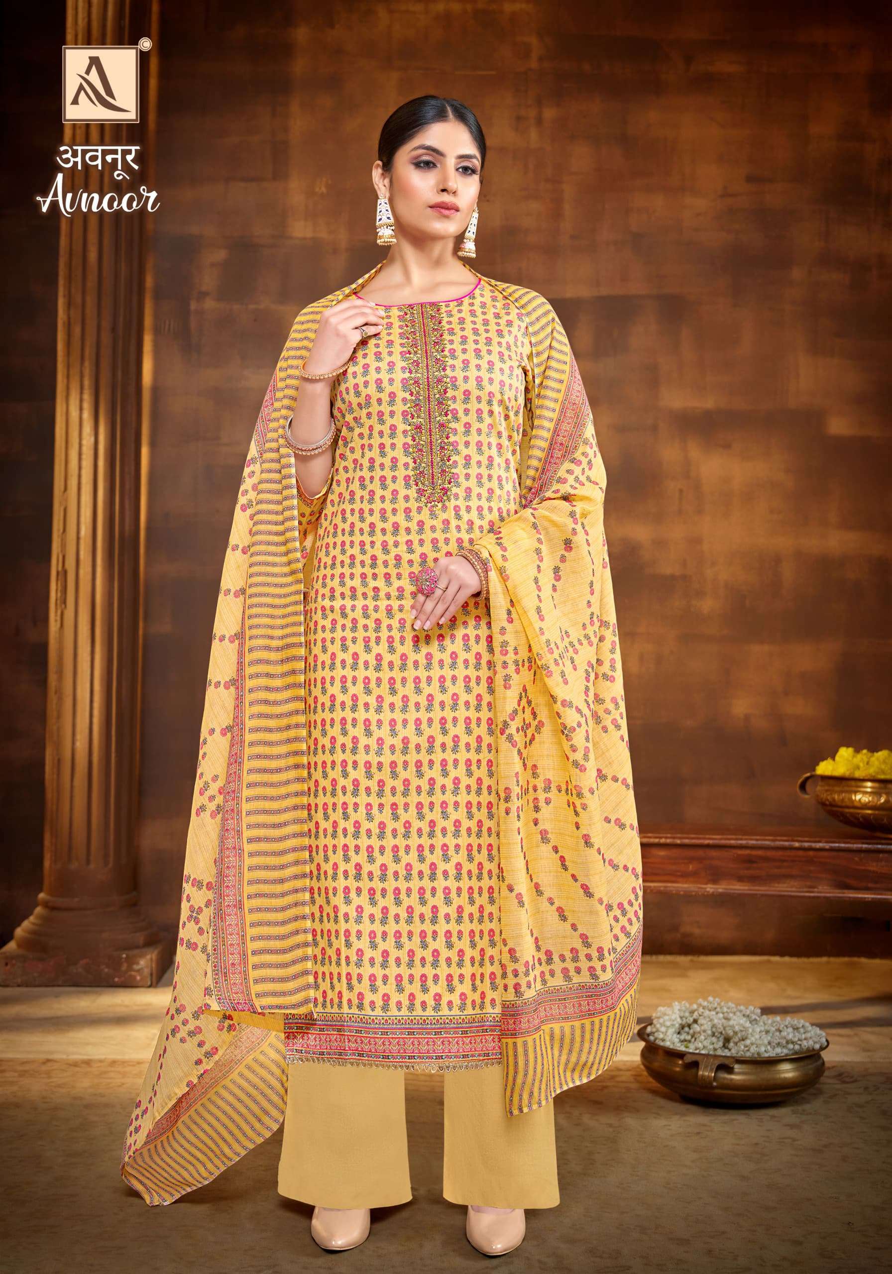 ALOK SUITS AVNOOR