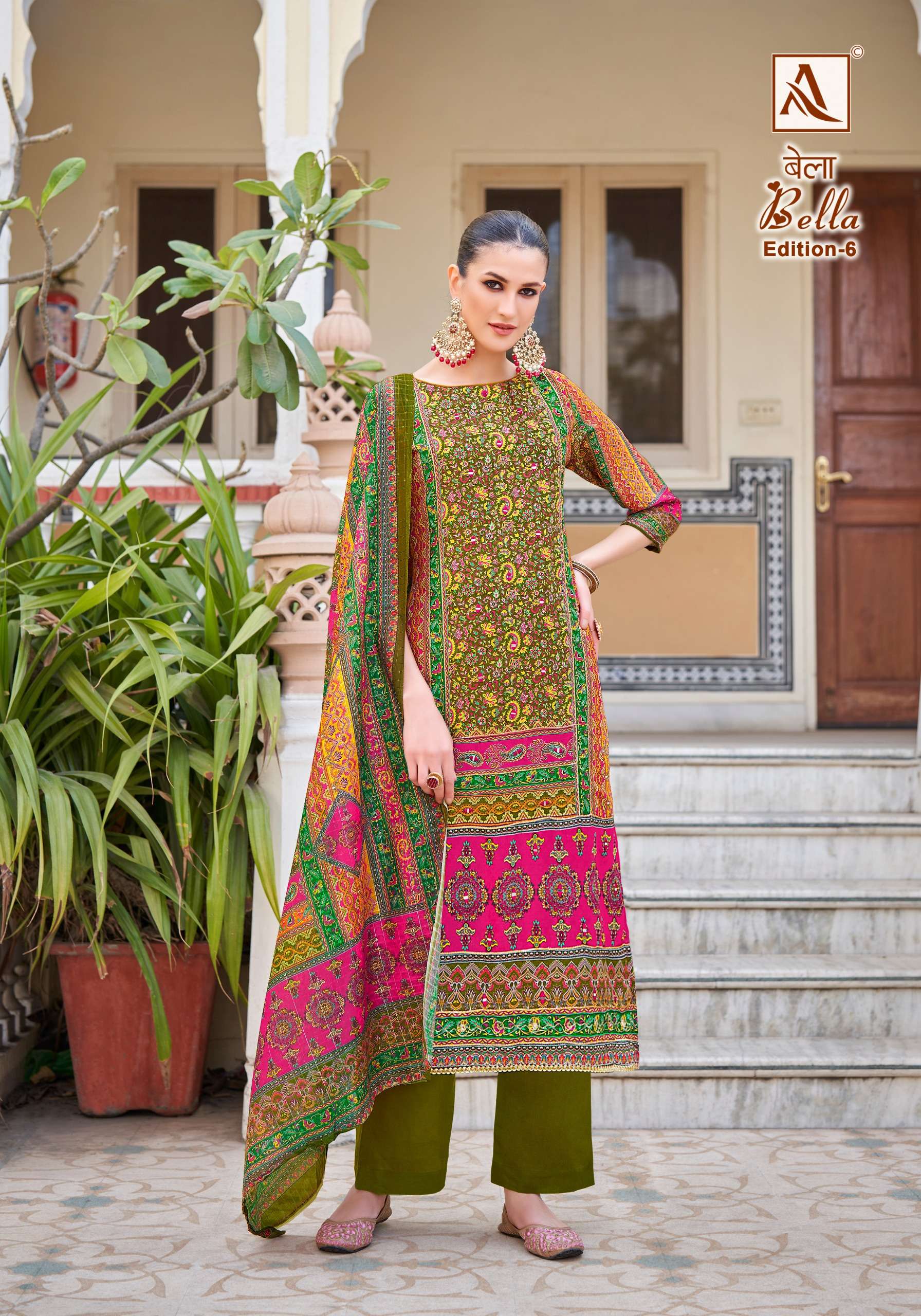 ALOK SUITS BELLA VOL 6 