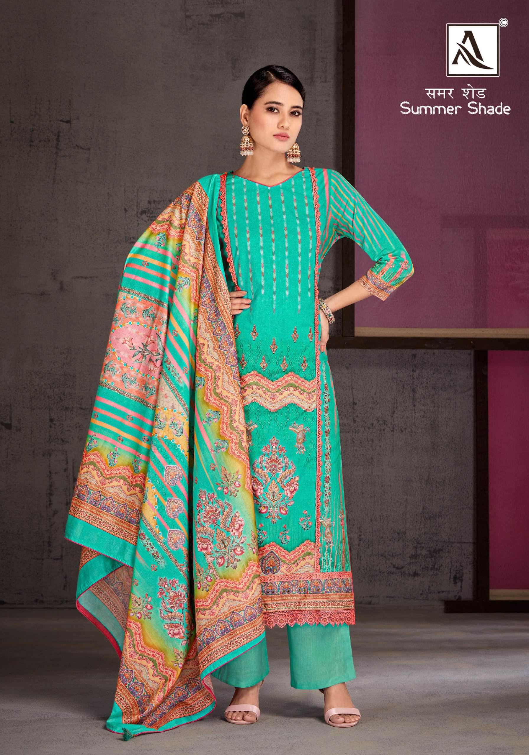 ALOK SUITS SUMMER SHADE