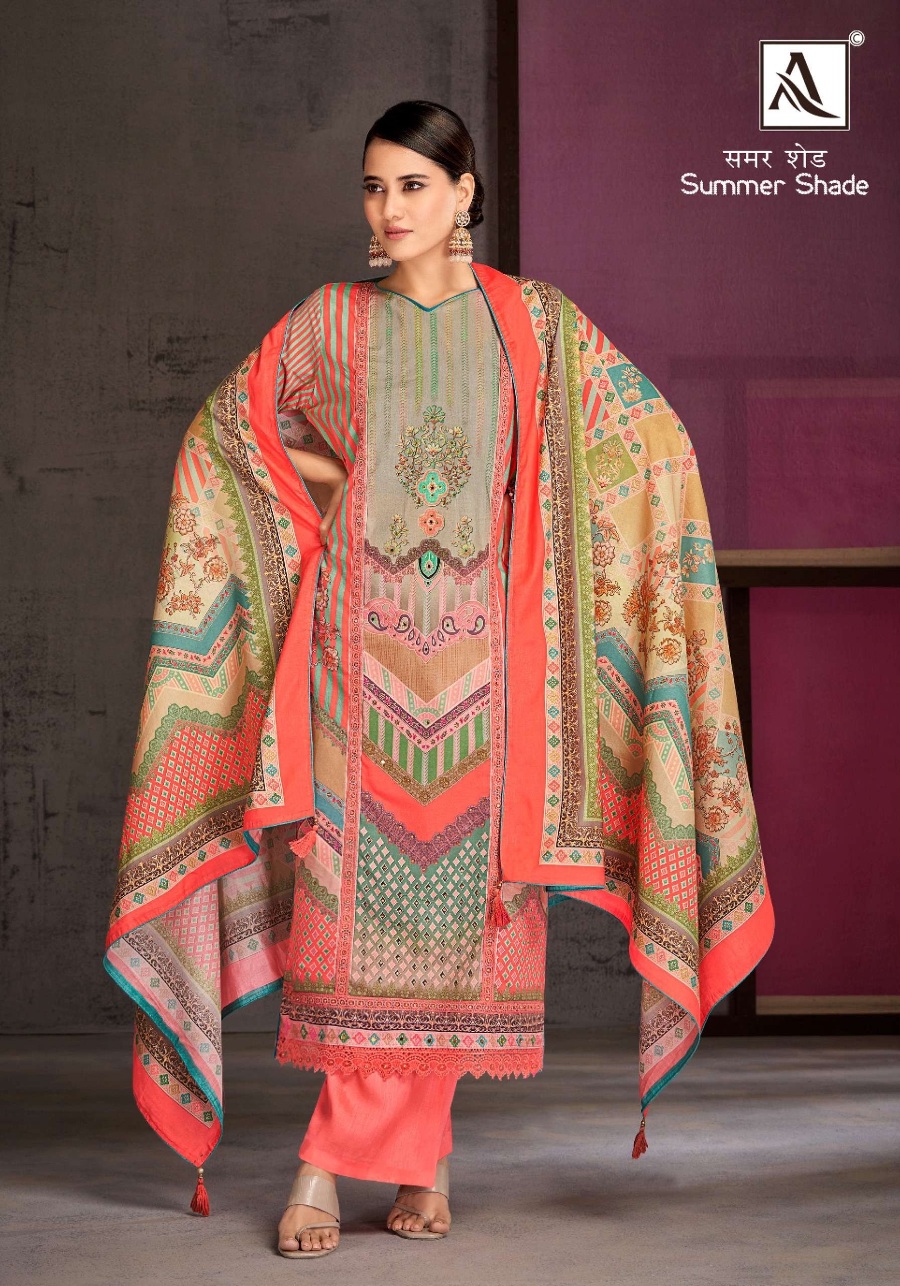 ALOK SUITS SUMMER SHADE