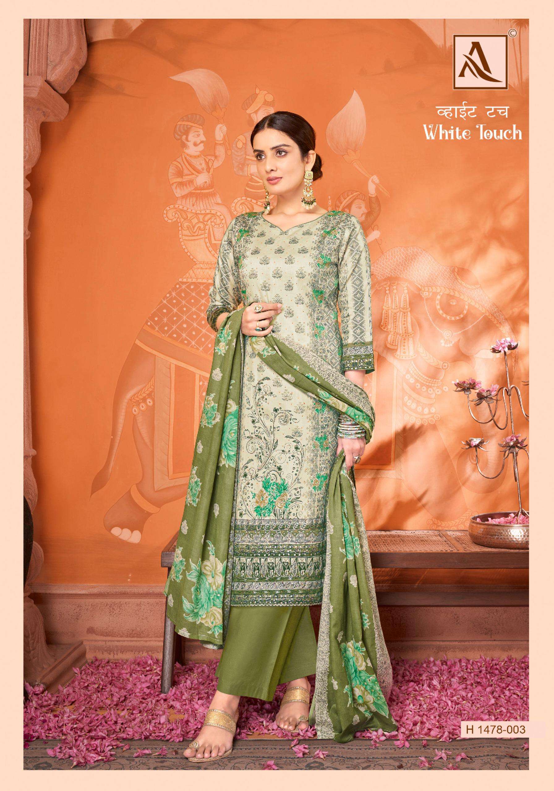 ALOK SUITS WHITE TOUCH