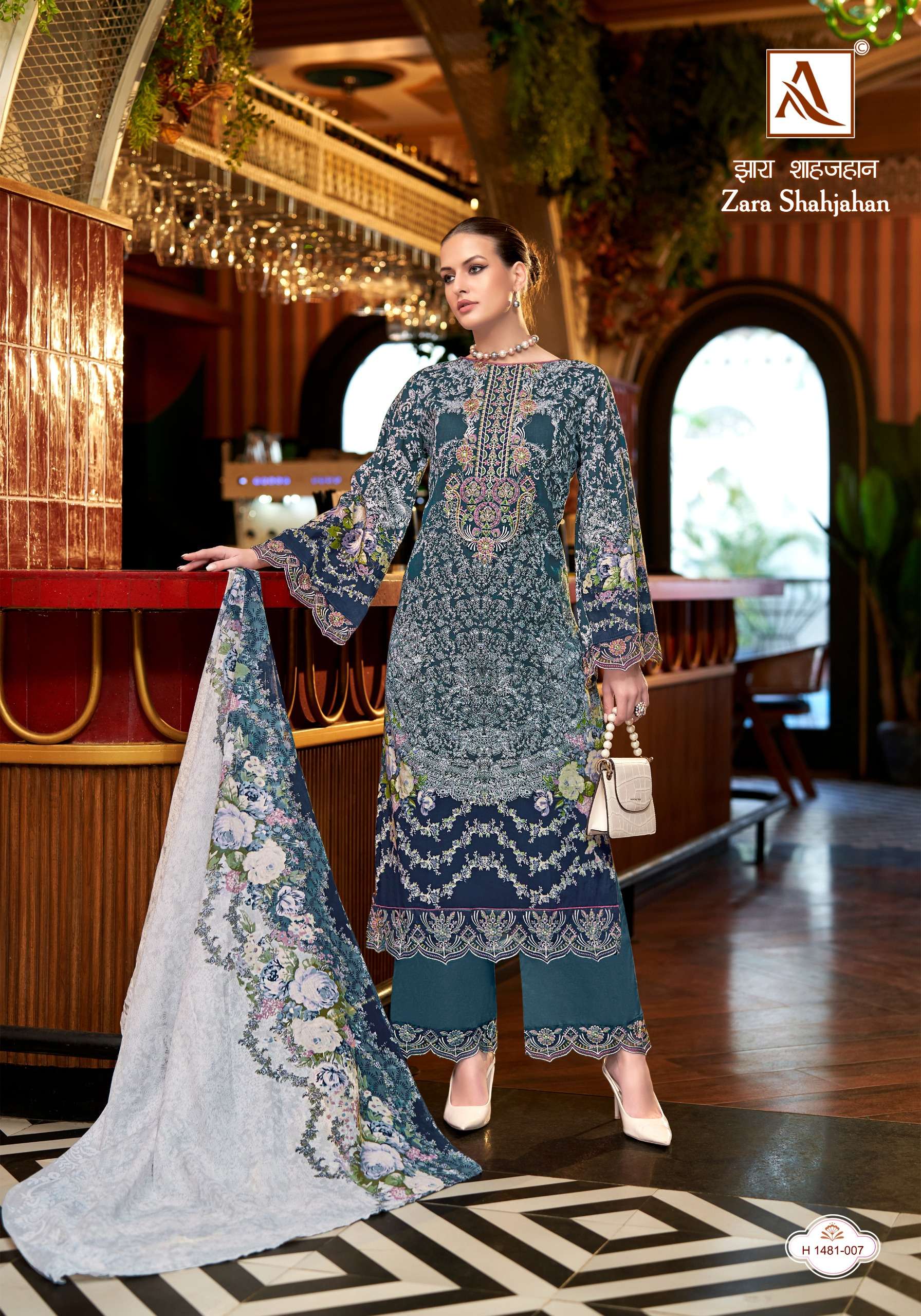 ALOK SUITS ZARA SHAHJAHAN 