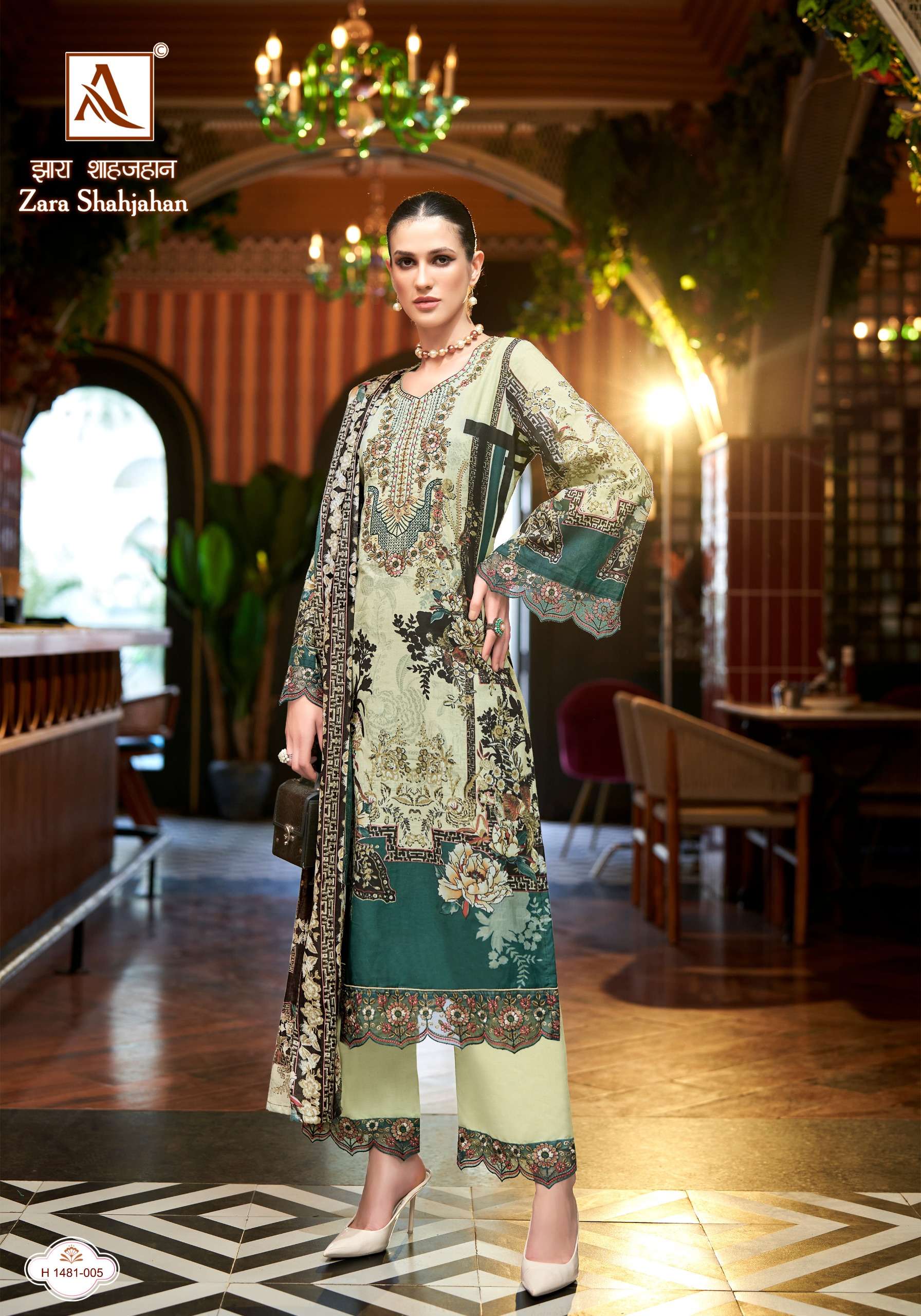 ALOK SUITS ZARA SHAHJAHAN 