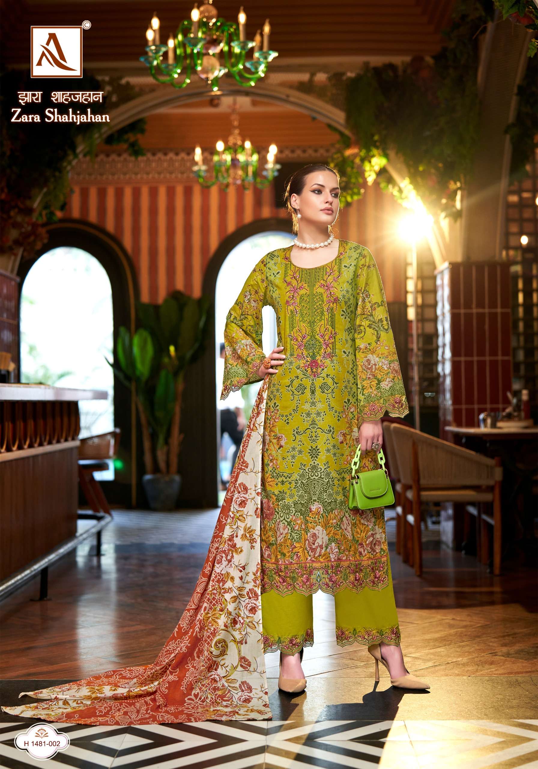 ALOK SUITS ZARA SHAHJAHAN 