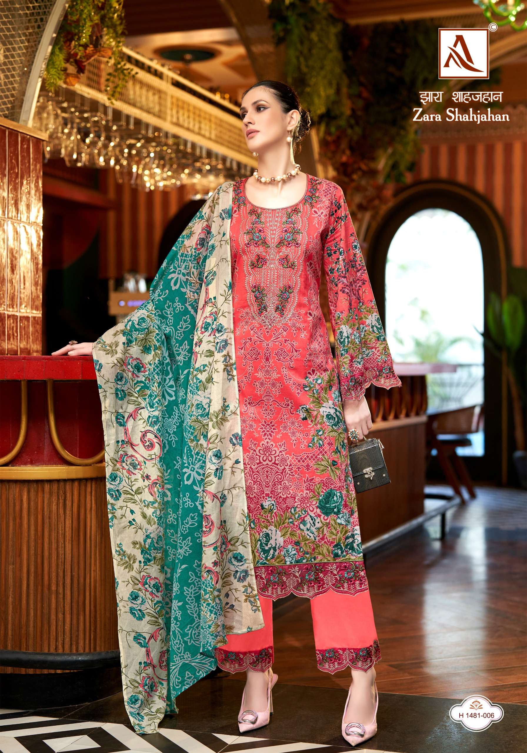 ALOK SUITS ZARA SHAHJAHAN 