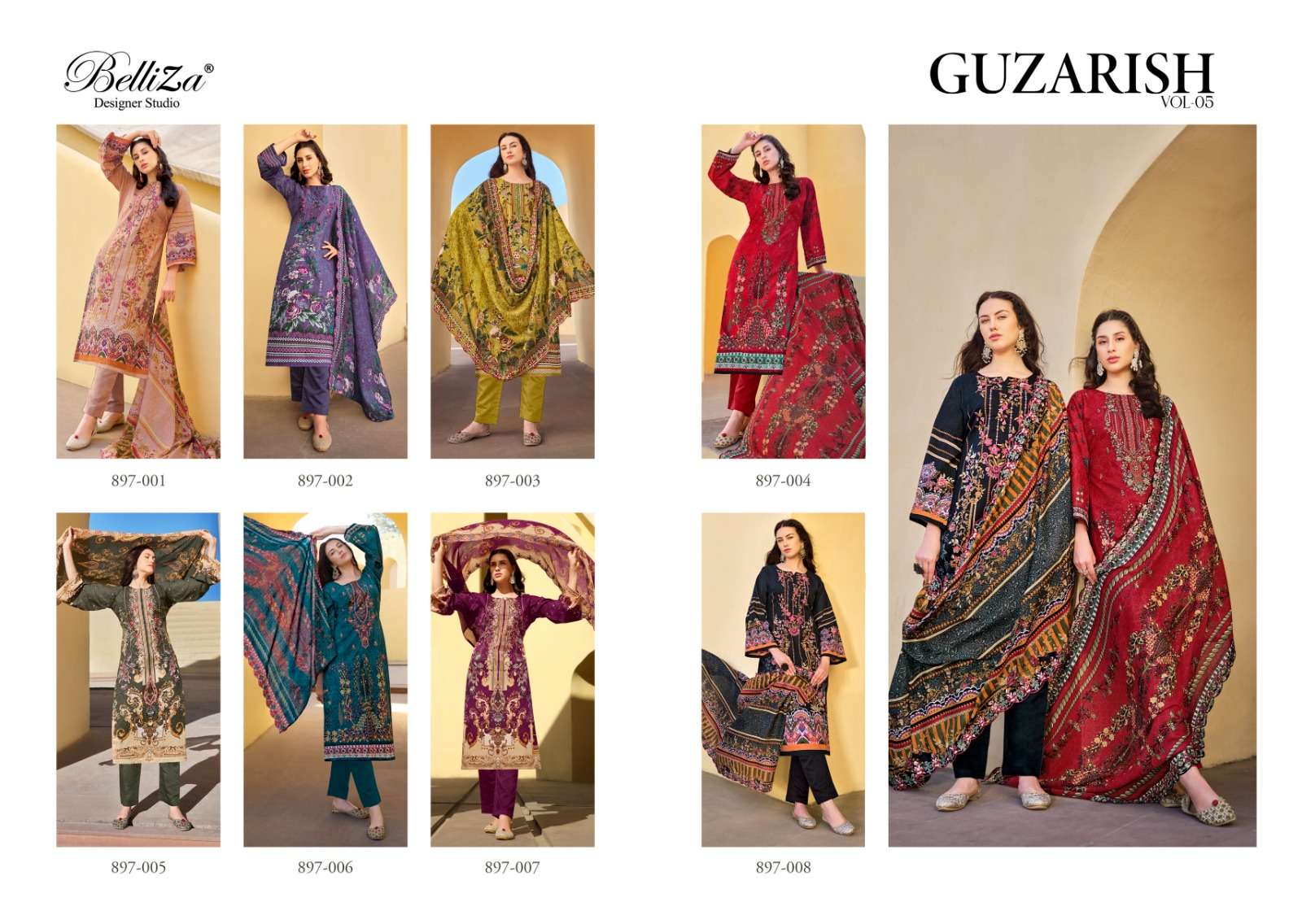 BELLIZA DESIGNER STUDIO GUZARISH VOL 5