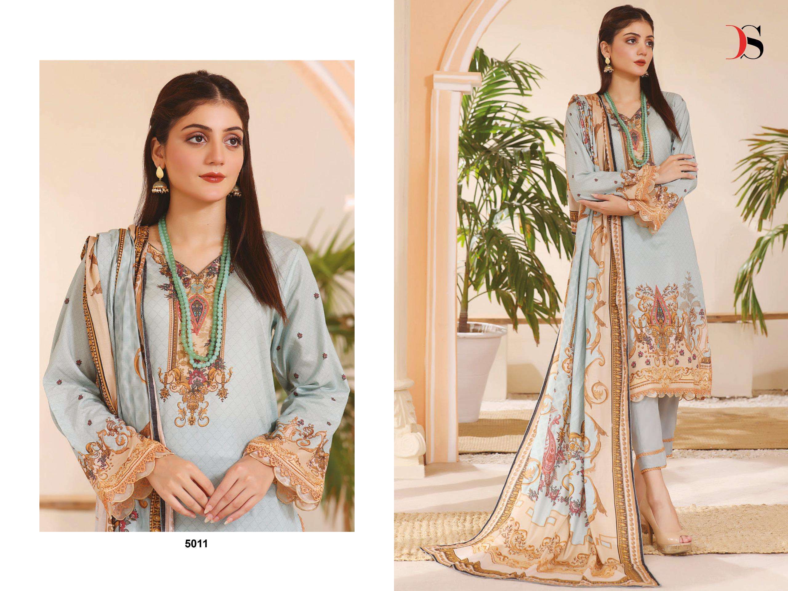 DEEPSY SUITS FIRDOUS LAWN 24
