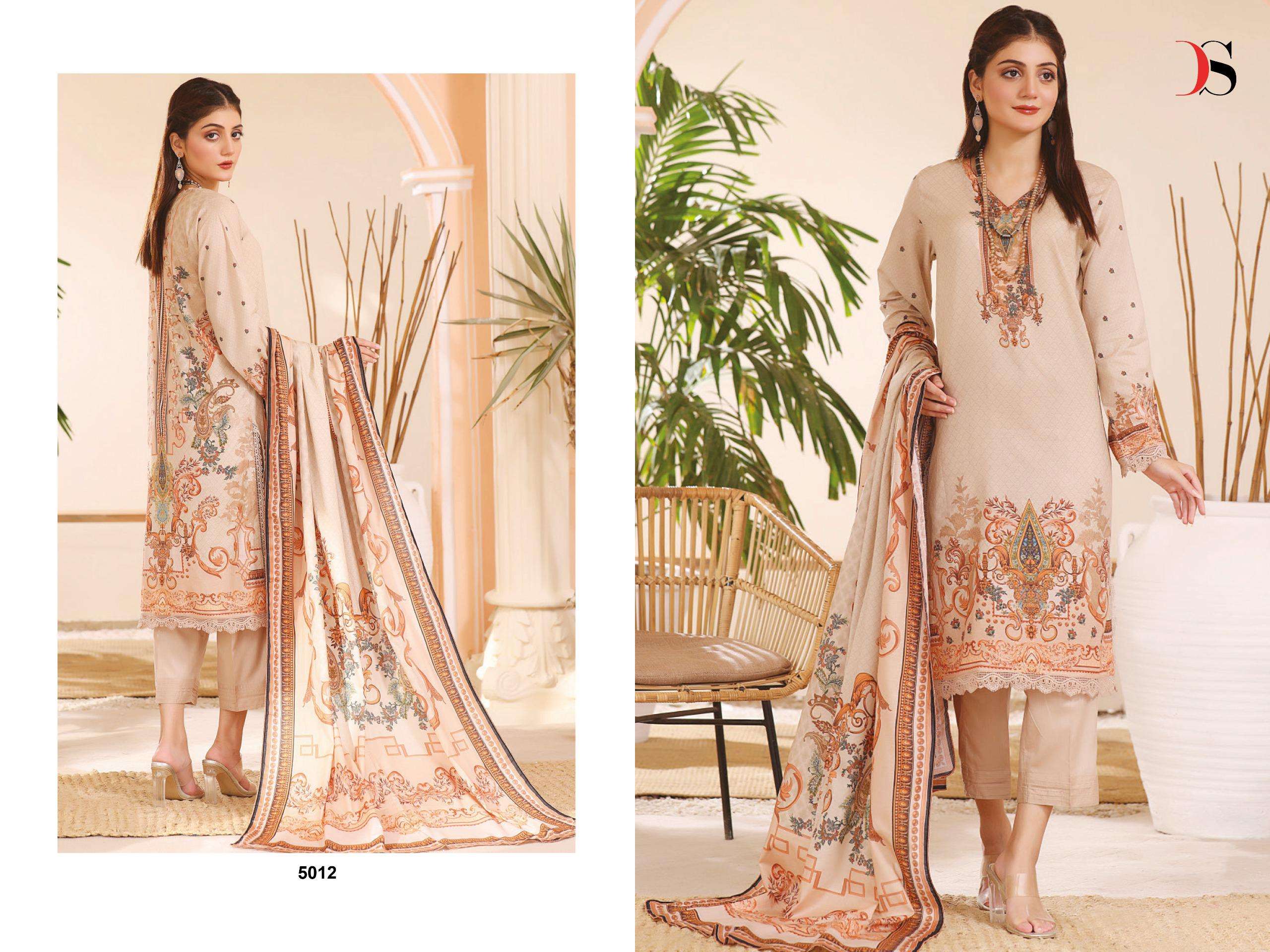 DEEPSY SUITS FIRDOUS LAWN 24