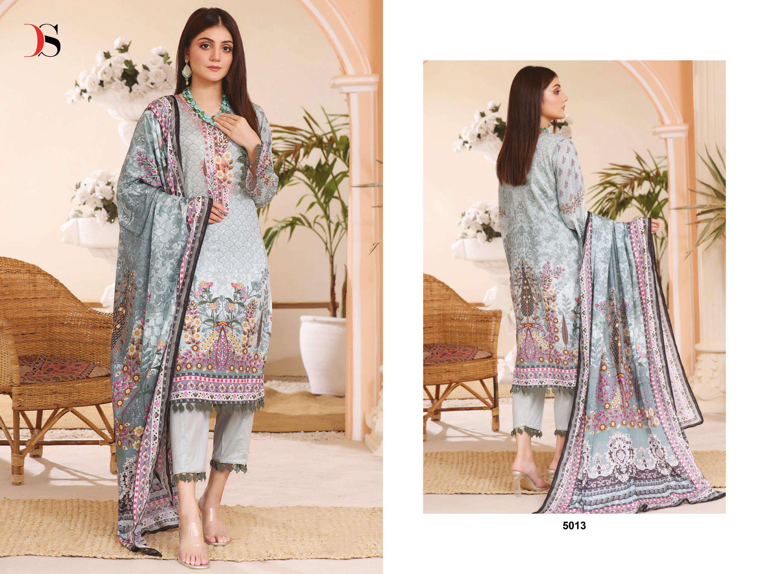 DEEPSY SUITS FIRDOUS LAWN 24