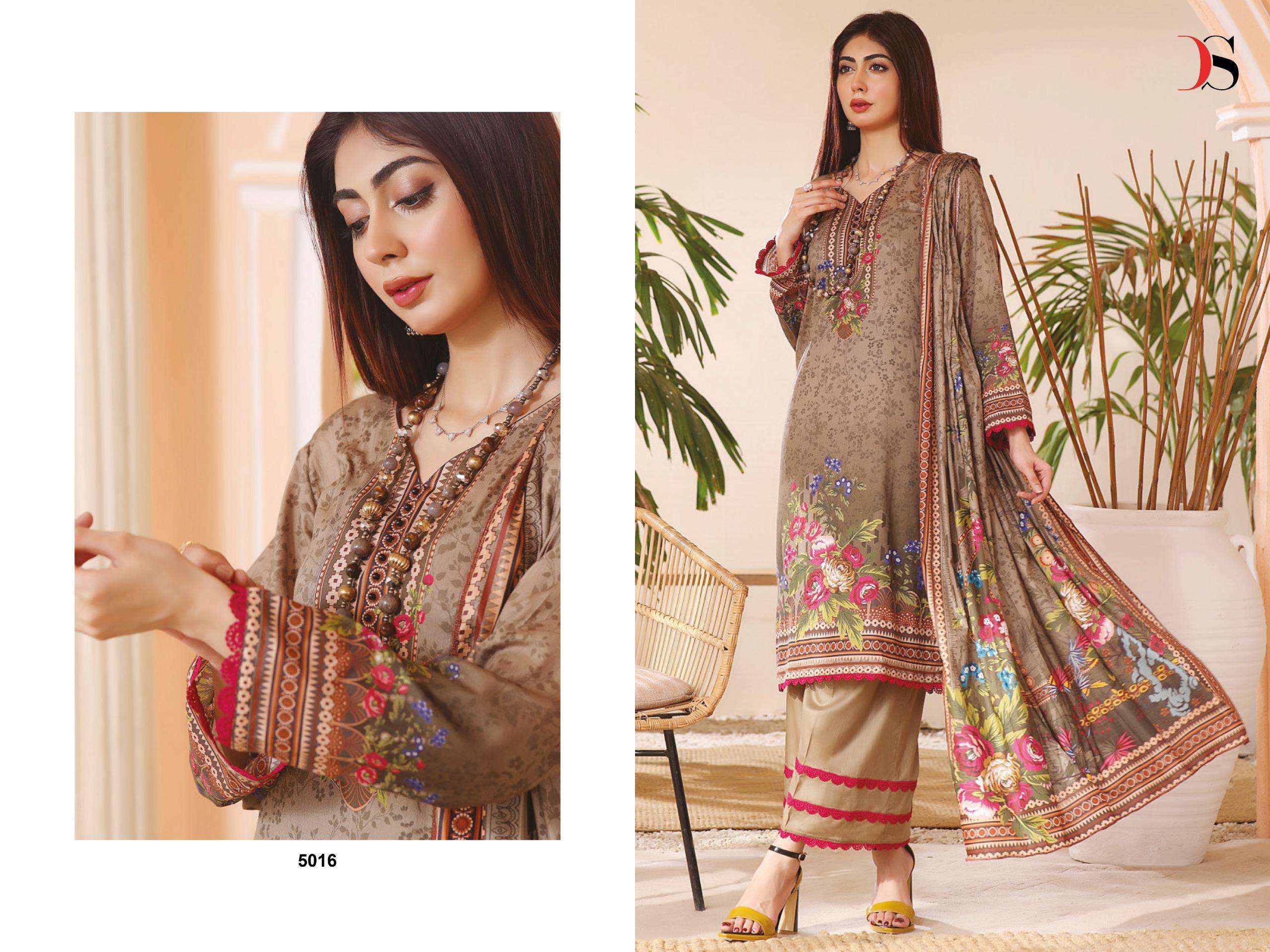 DEEPSY SUITS FIRDOUS LAWN 24