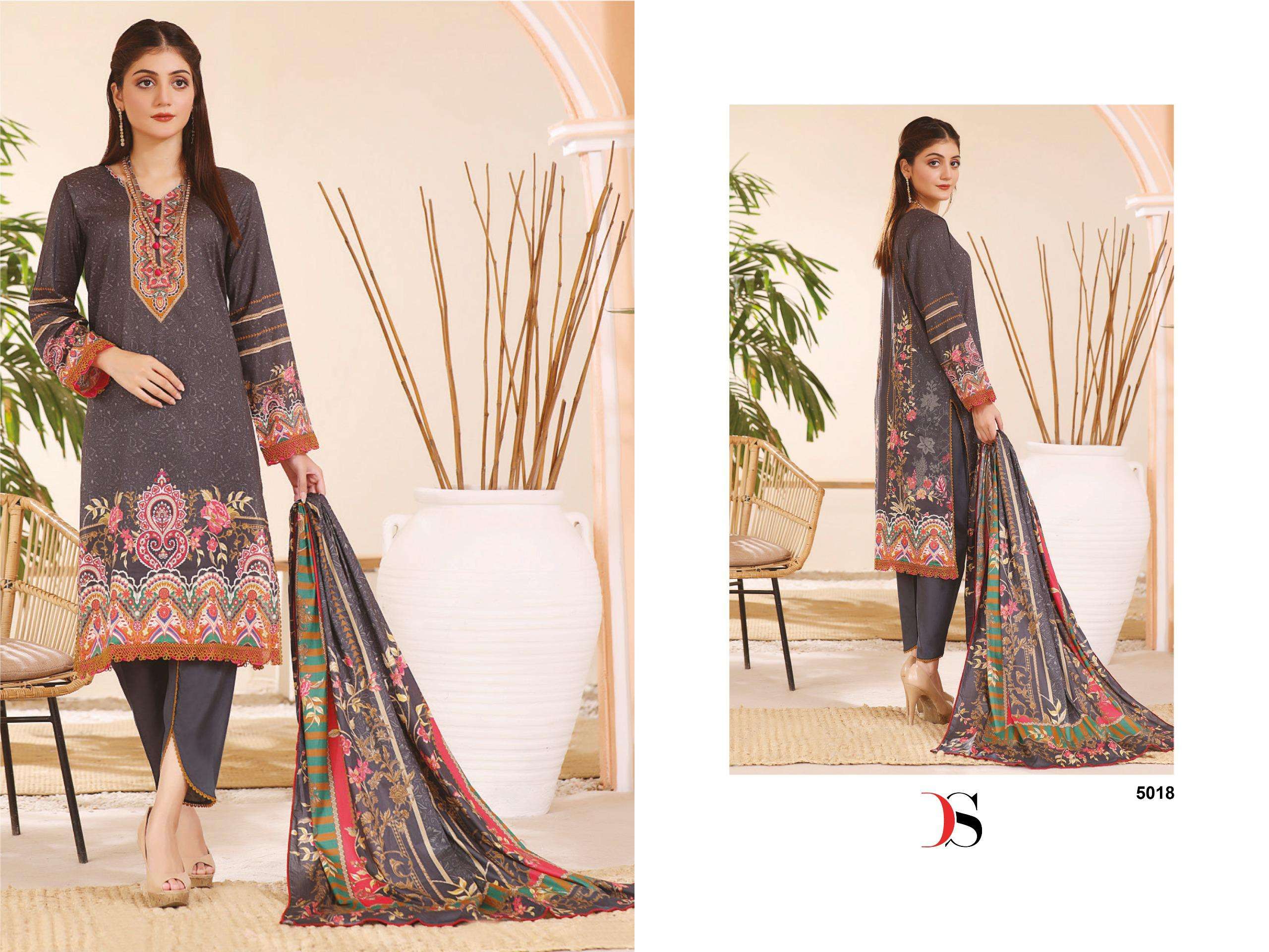 DEEPSY SUITS FIRDOUS LAWN 24