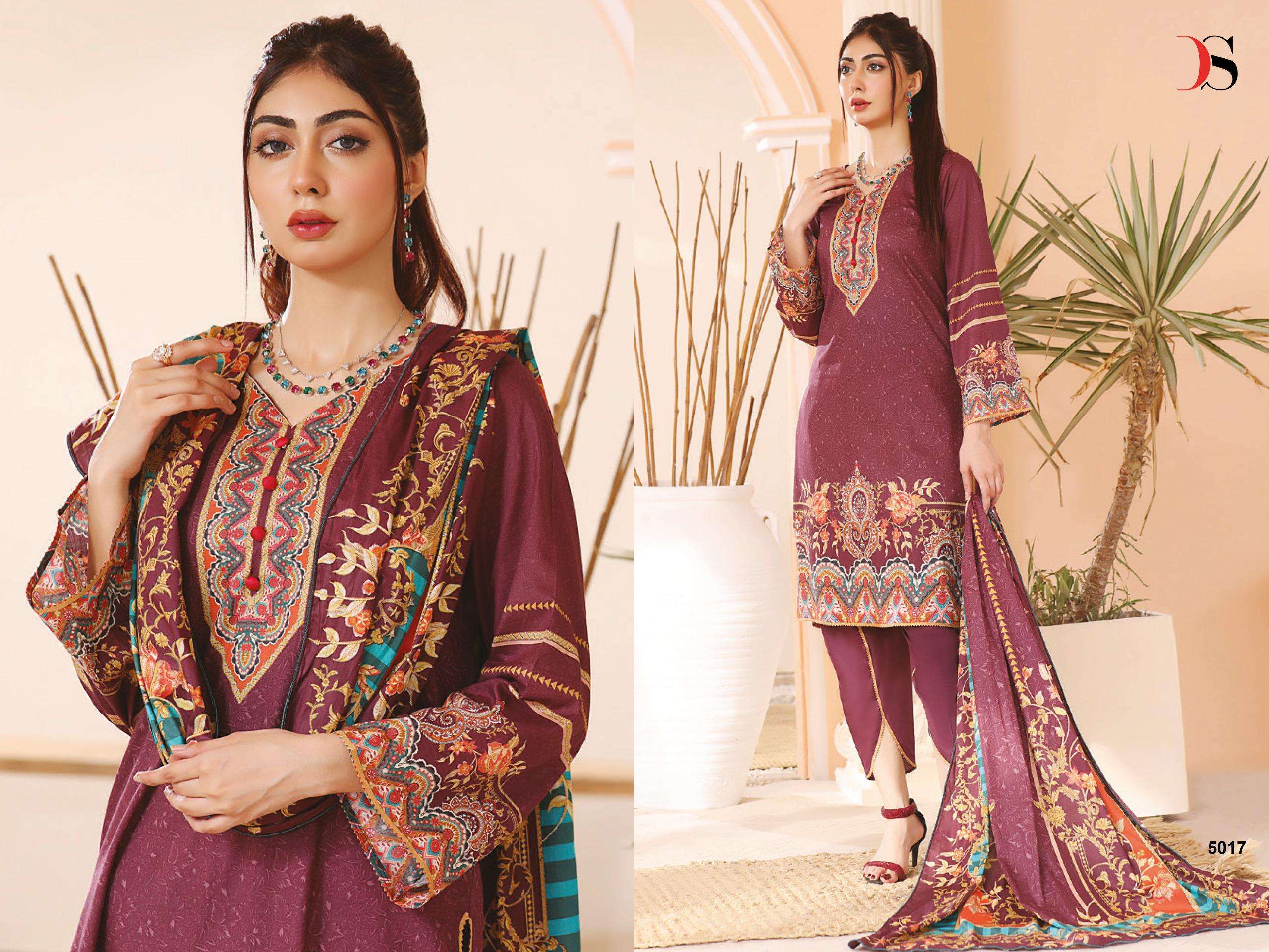 DEEPSY SUITS FIRDOUS LAWN 24