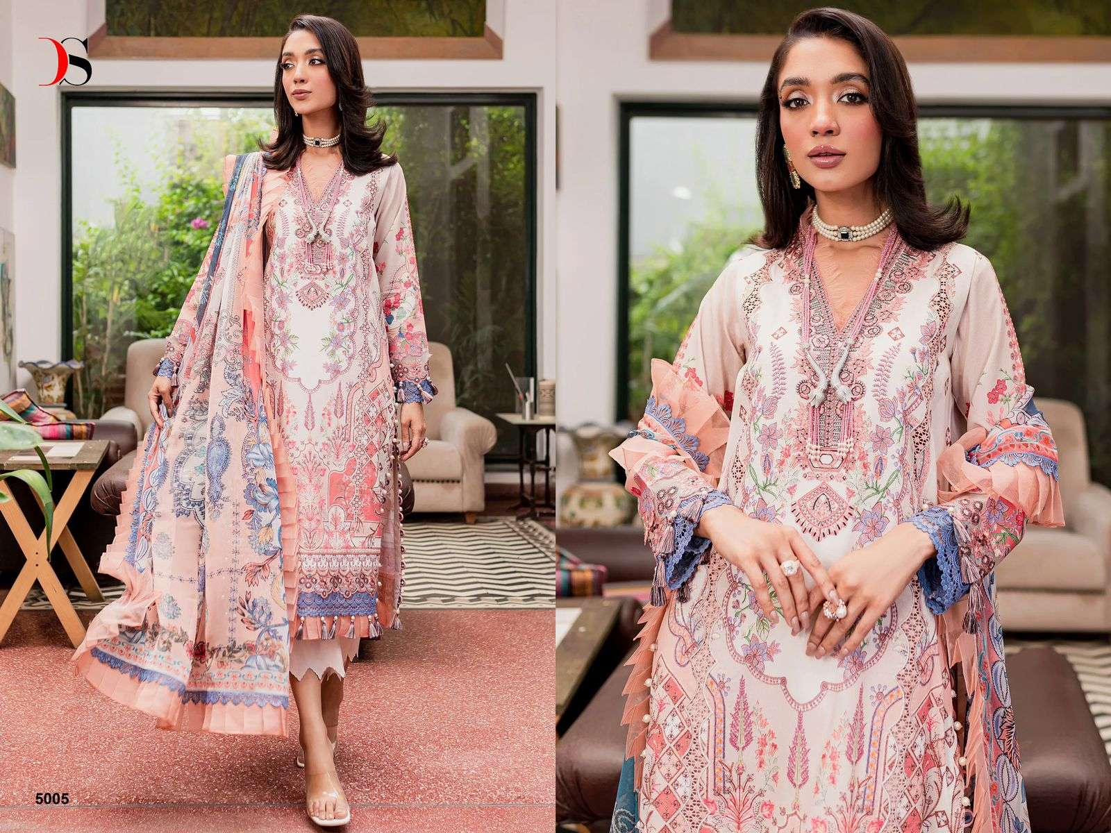 DEEPSY SUITS JADE BLISS LAWN 24 