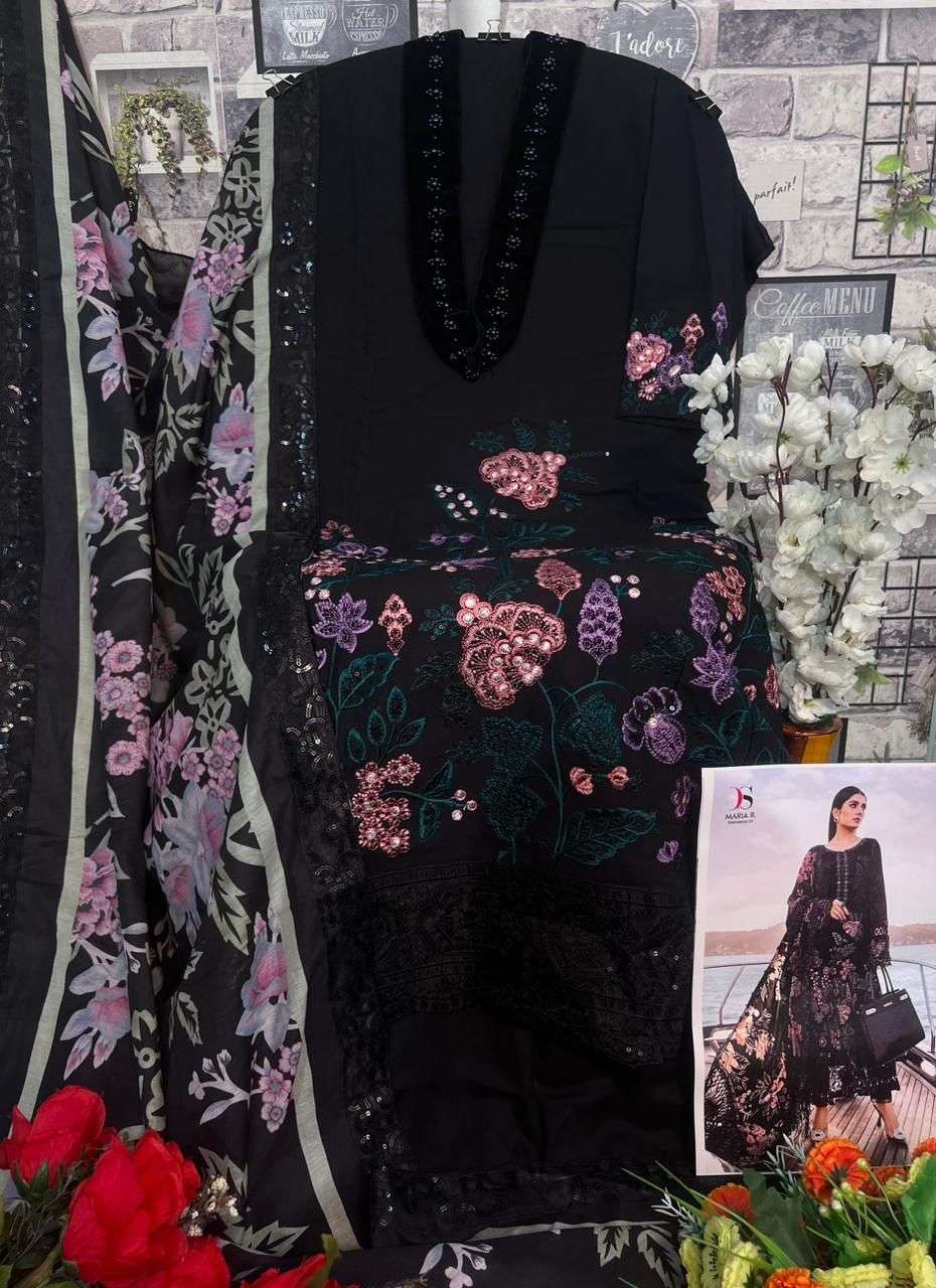 DEEPSY SUITS MARIA B EMBROIDERED 24 D NO 3354