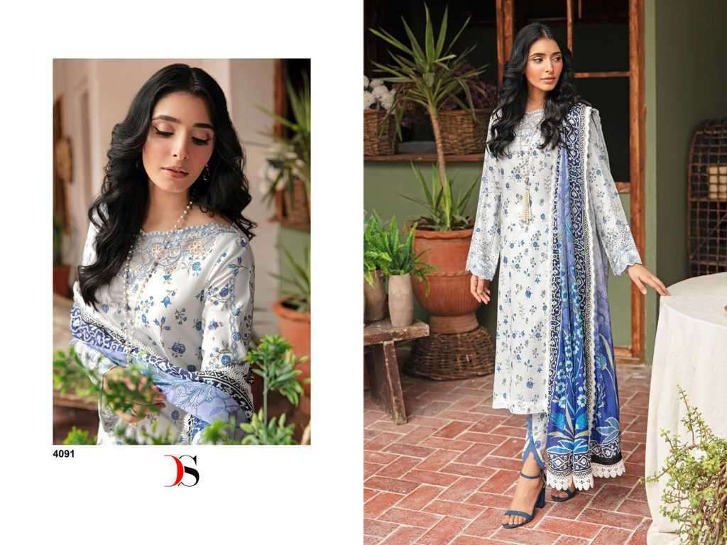 DEEPSY SUITS RAMSHA RANGREZ LUXURY LAWN 24
