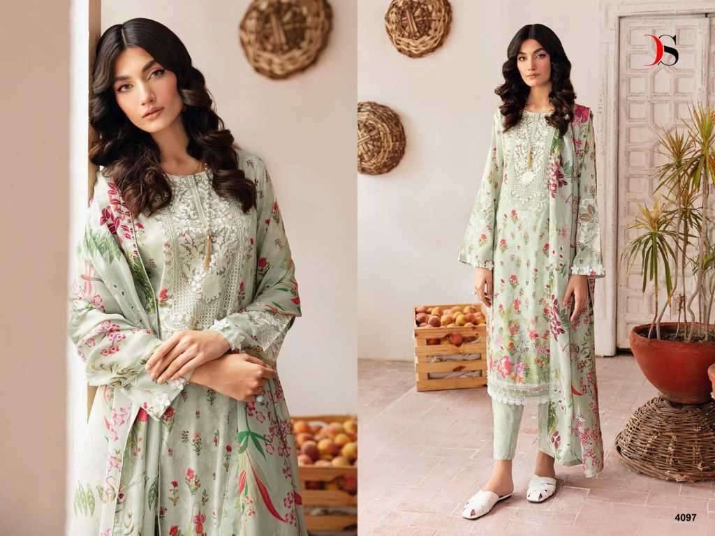 DEEPSY SUITS RAMSHA RANGREZ LUXURY LAWN 24