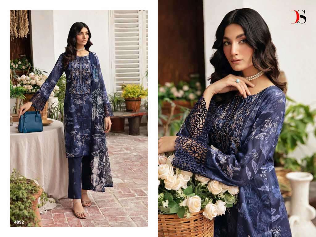 DEEPSY SUITS RAMSHA RANGREZ LUXURY LAWN 24