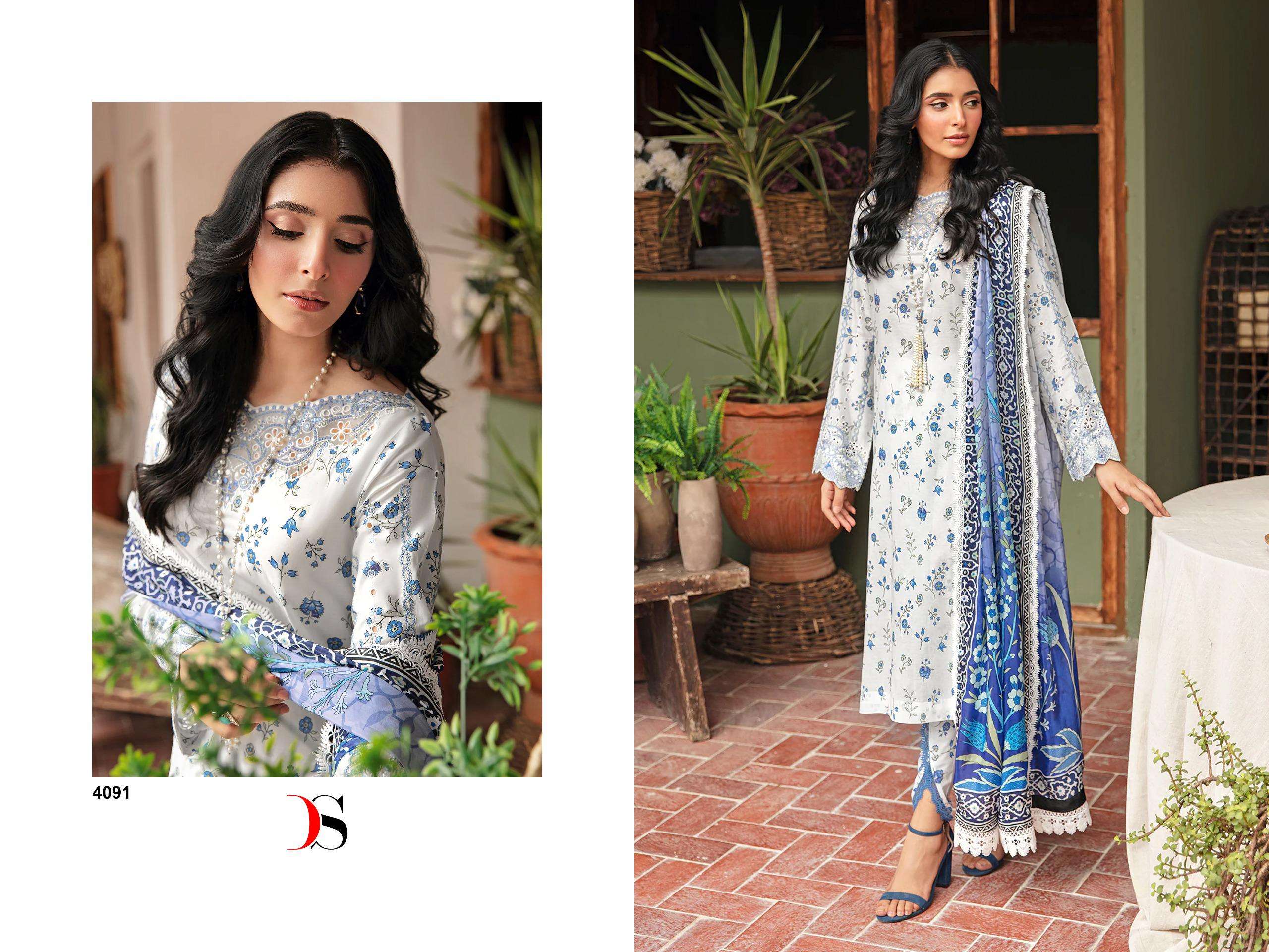 DEEPSY SUITS RAMSHA RANGREZ LUXURY LAWN 24 NX