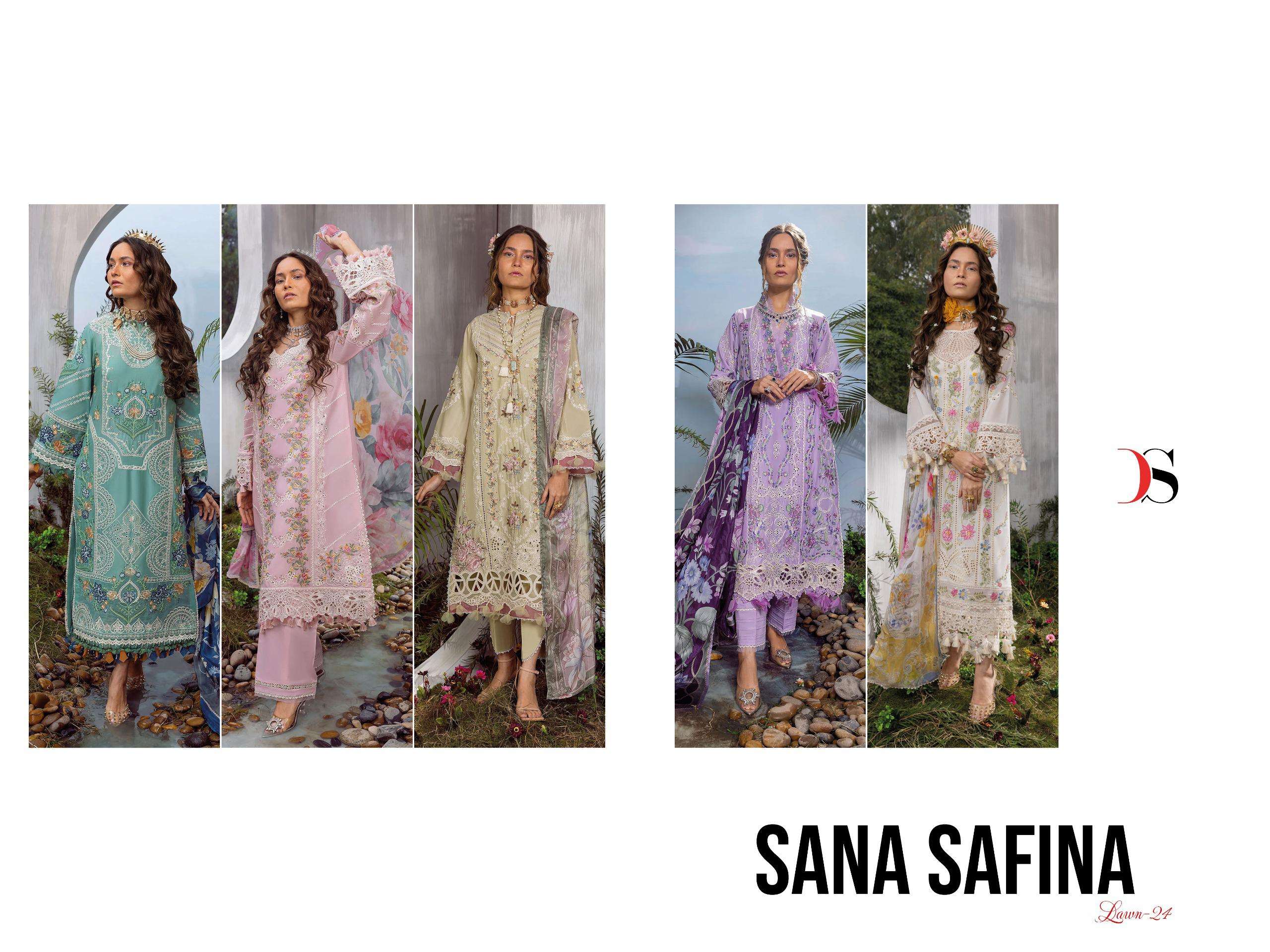 DEEPSY SUITS SANA SAFINAZ LAWN 24