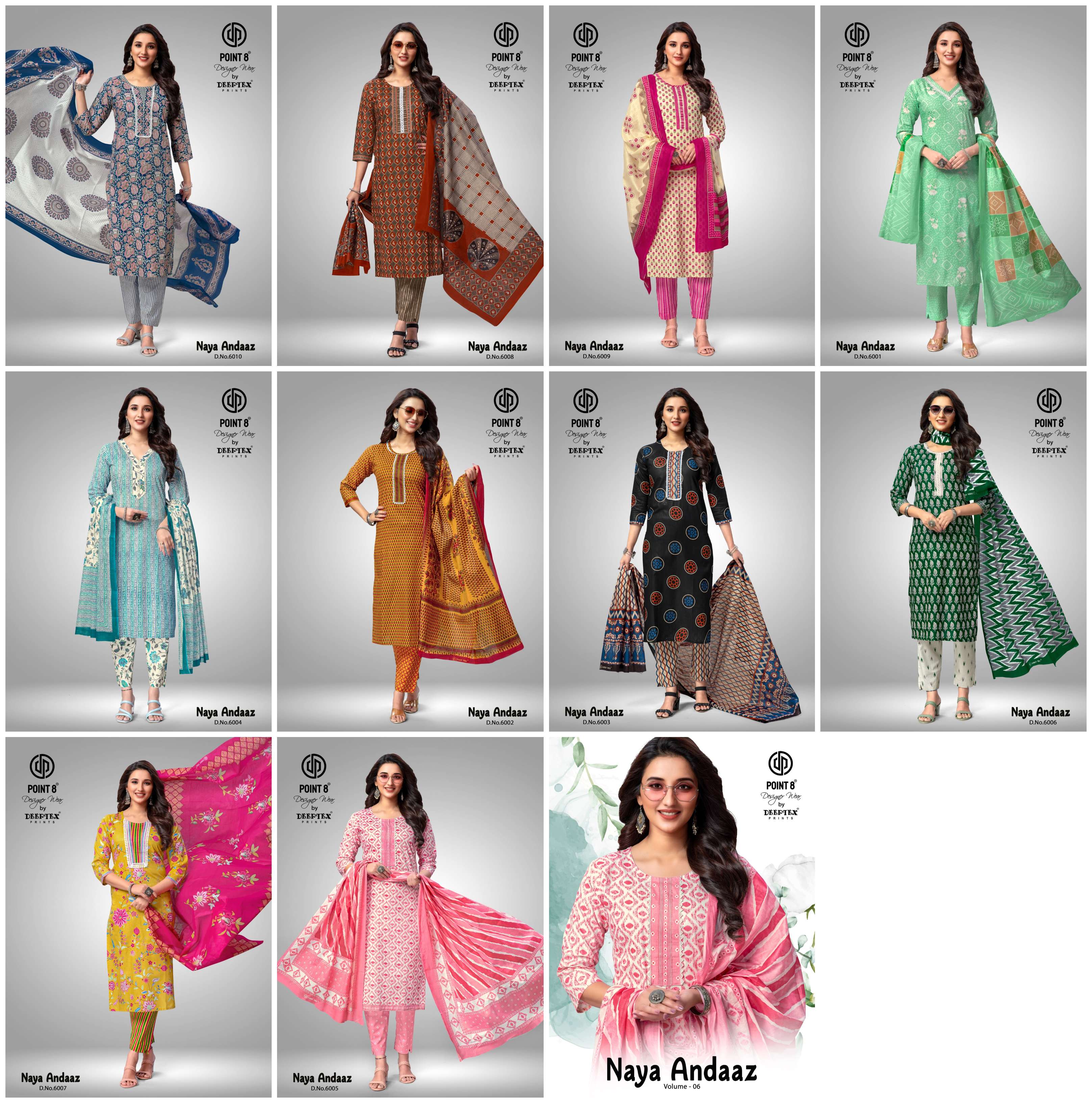 DEEPTEX PRINTS NAYA ANDAAZ VOL 6