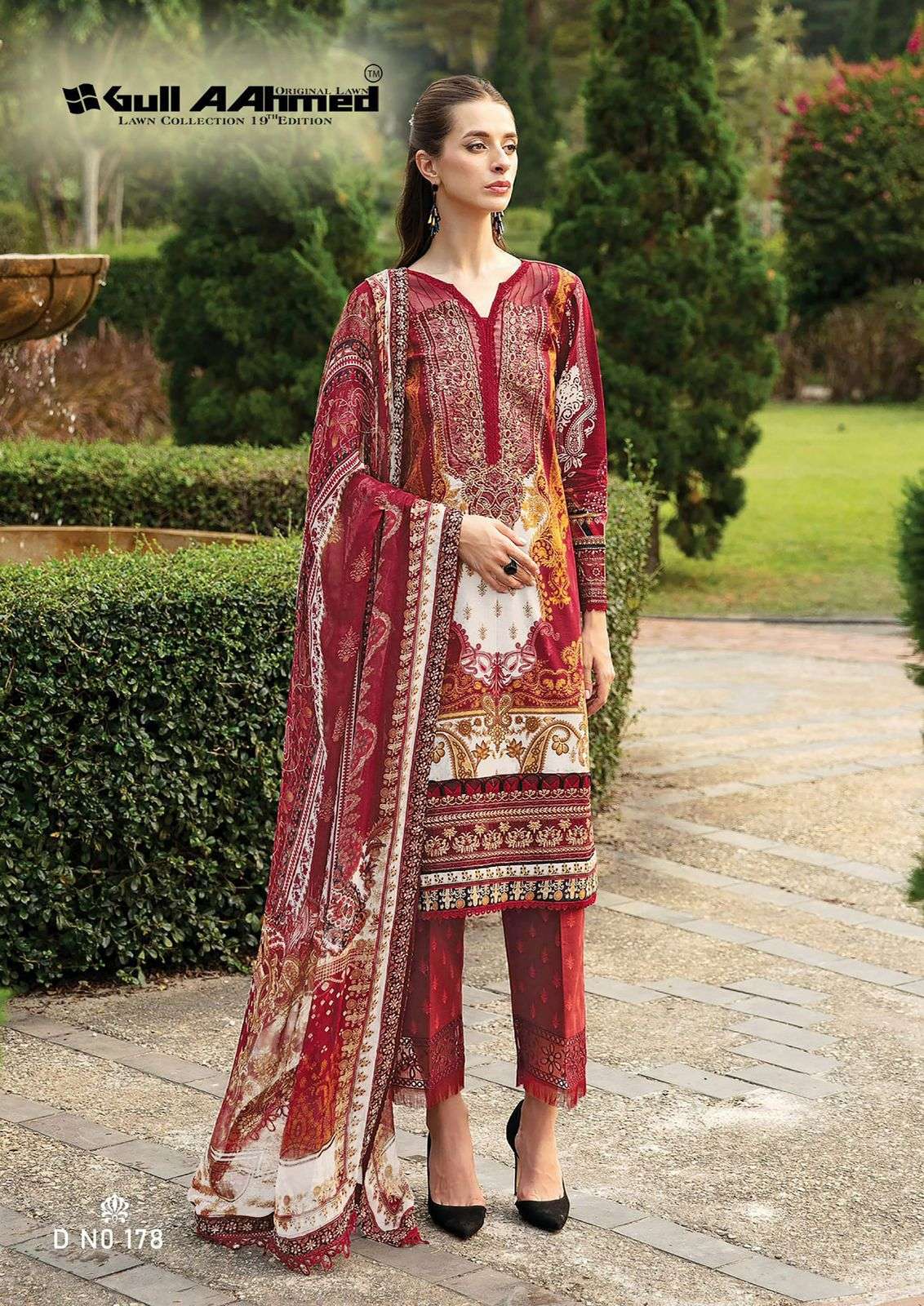 GULL AAHMED LAWN COLLECTION VOL 19
