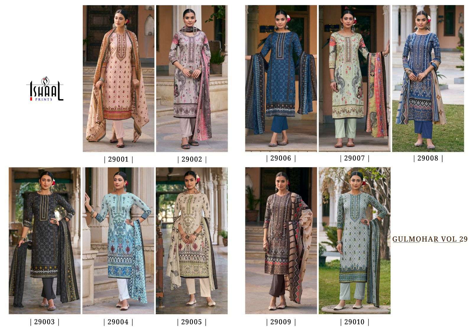 ISHAAL PRINTS GULMOHAR VOL 29 