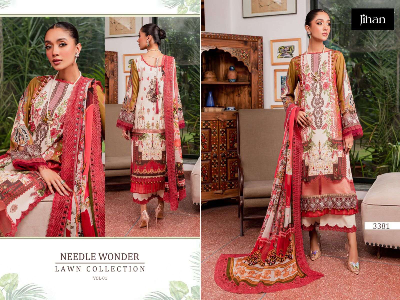 JIHAN NEEDLE WONDER LAWN COLLECTION VOL 1