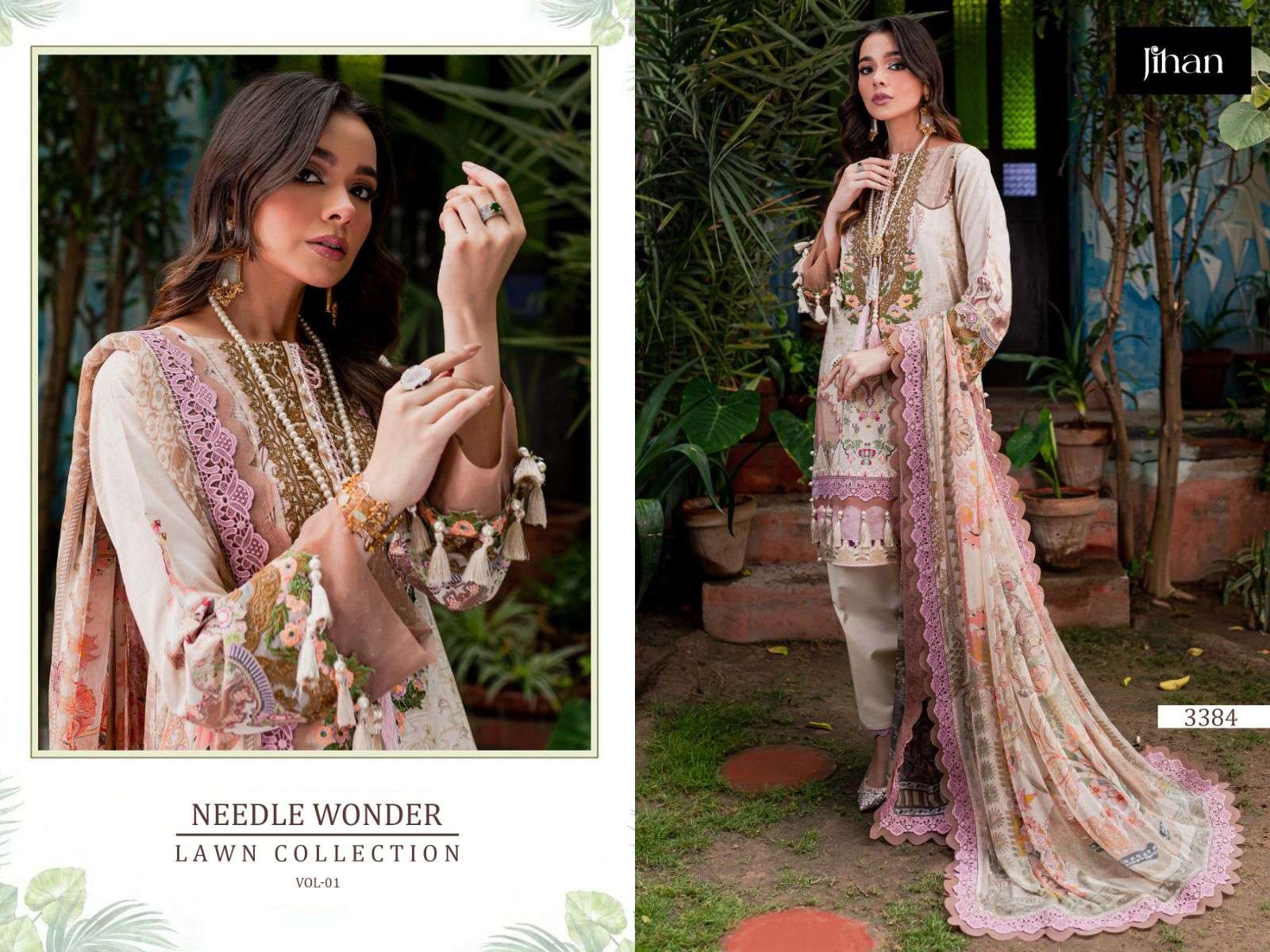 JIHAN NEEDLE WONDER LAWN COLLECTION VOL 1