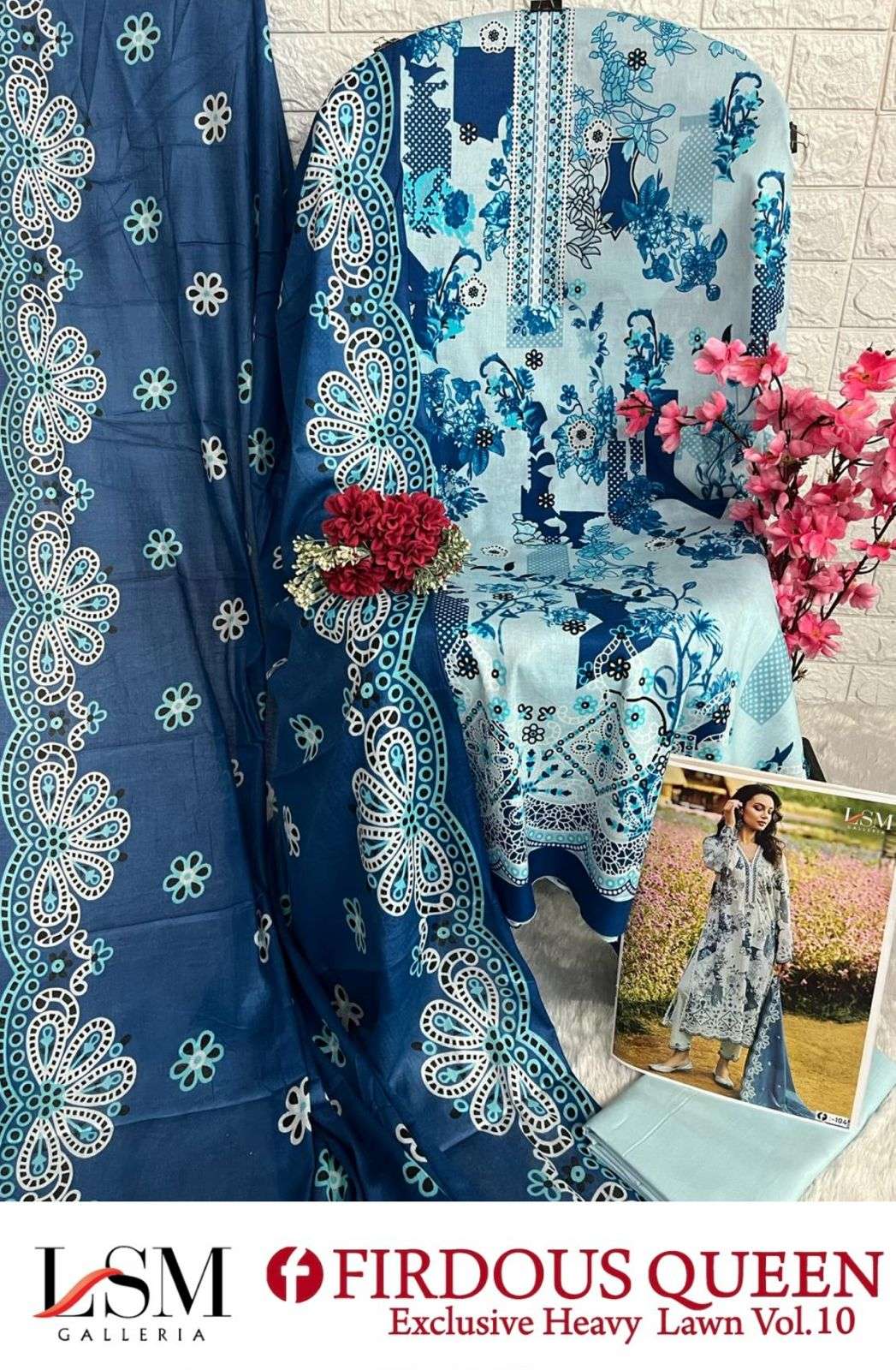 LSM GALLERIA FIRDOUS QUEEN LAWN VOL 10 