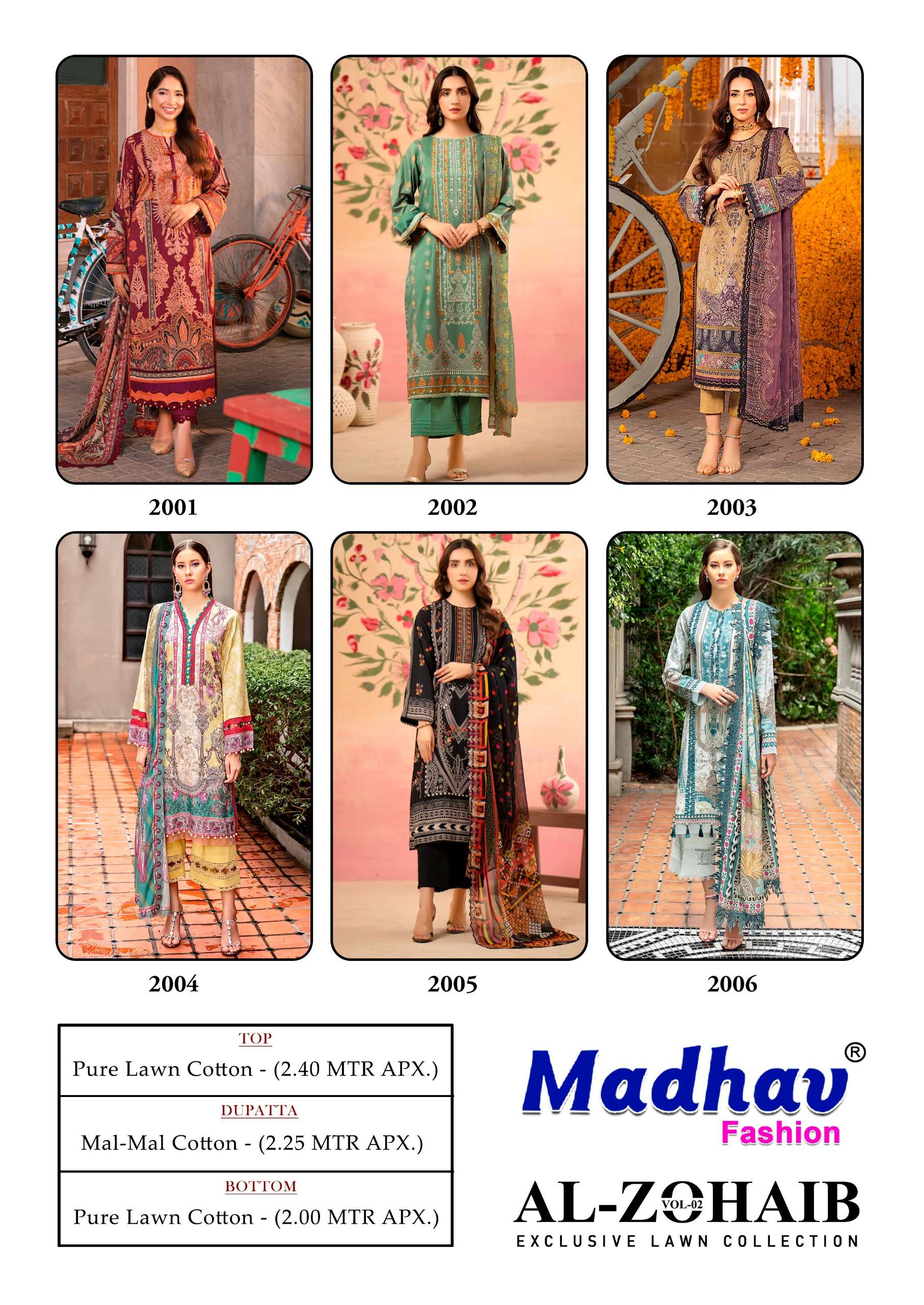 MADHAV FASHION AL ZOHAIB VOL 2 