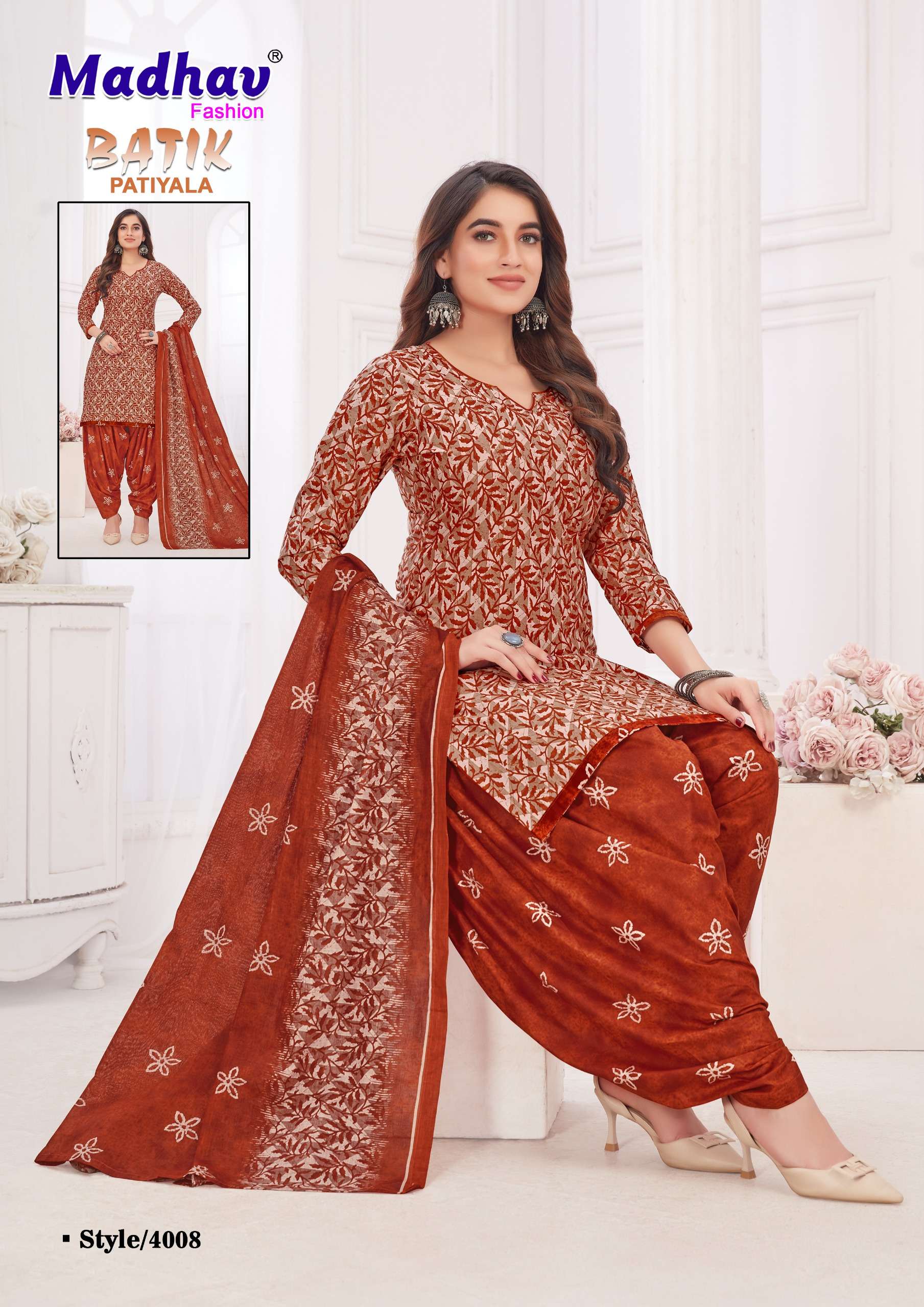 MADHAV FASHION BATIK PATIYALA VOL 4