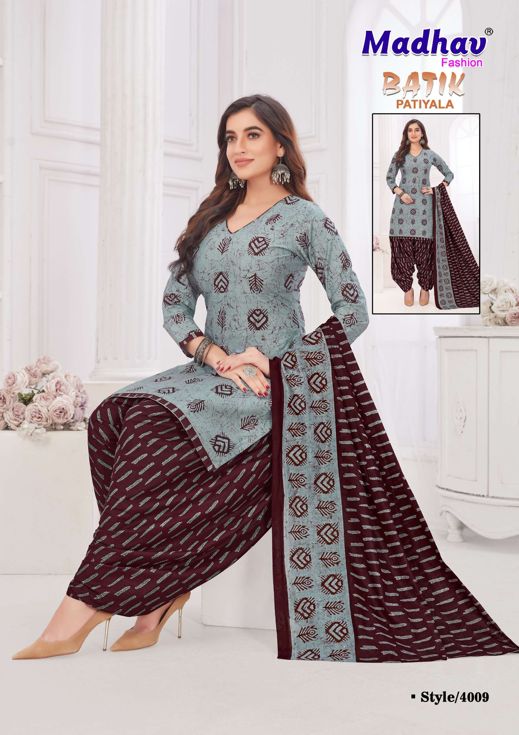 MADHAV FASHION BATIK PATIYALA VOL 4