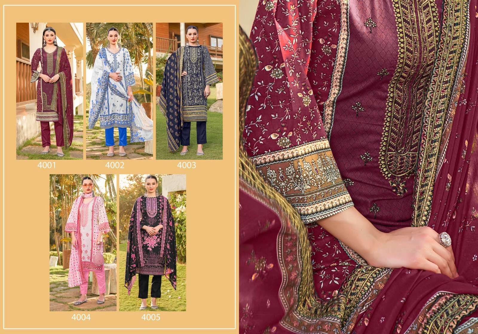 MAJESTY BIN SAEED LAWN COLLECTION VOL 4 