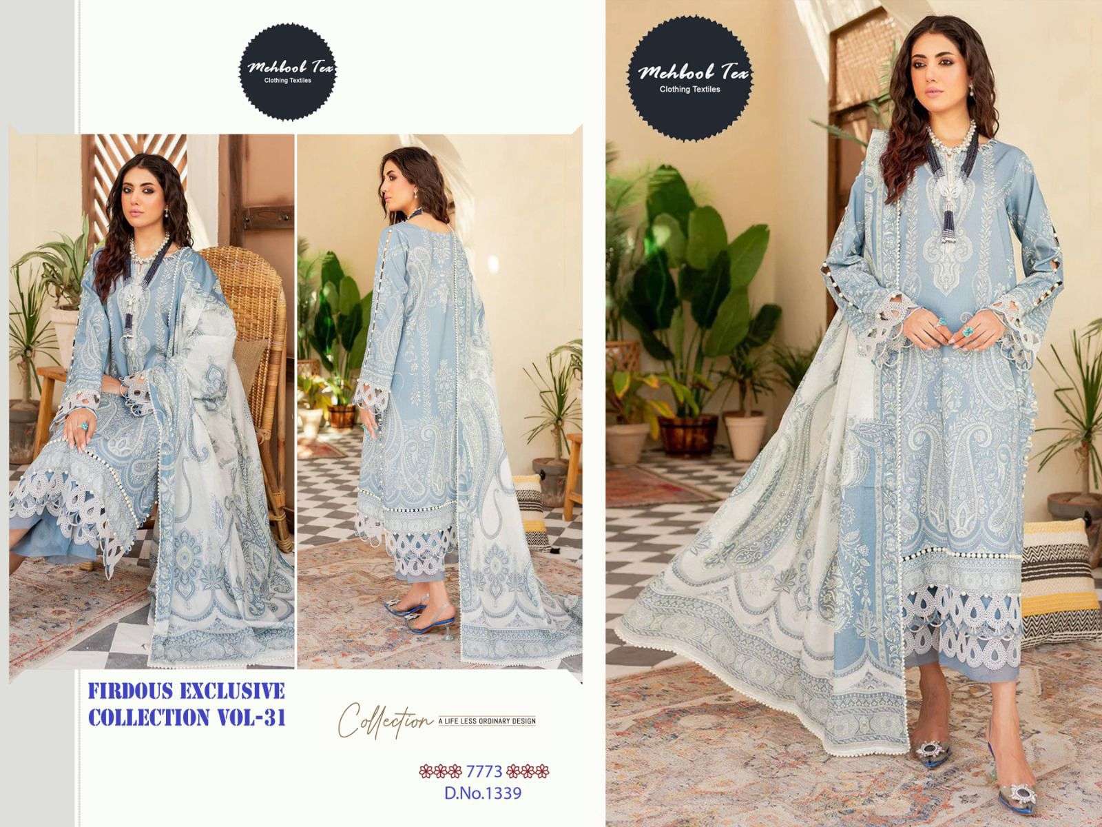 MEHBOOB TEX  FIRDOUS EXCLUSIVE COLLECTION VOL 31
