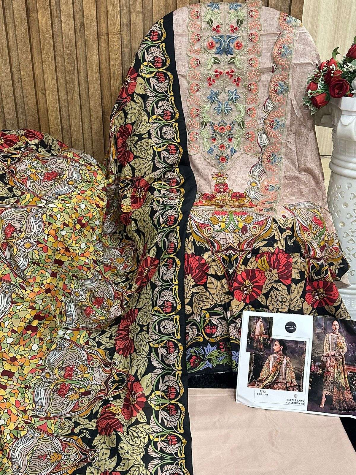 MEHBOOB TEX NEEDLE LAWN COLLECTION VOL 2 