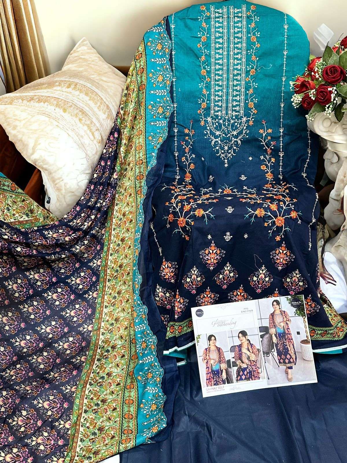 MEHBOOB TEX SAHNAZ SELF EMBROIDERED COLLECTION 