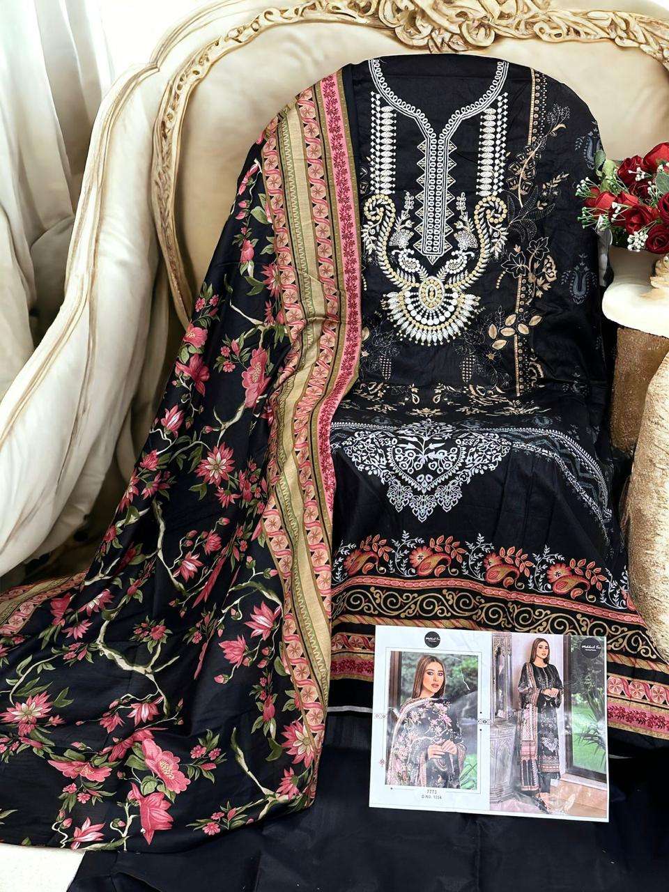 MEHBOOB TEX SAHNAZ SELF EMBROIDERED COLLECTION VOL 3