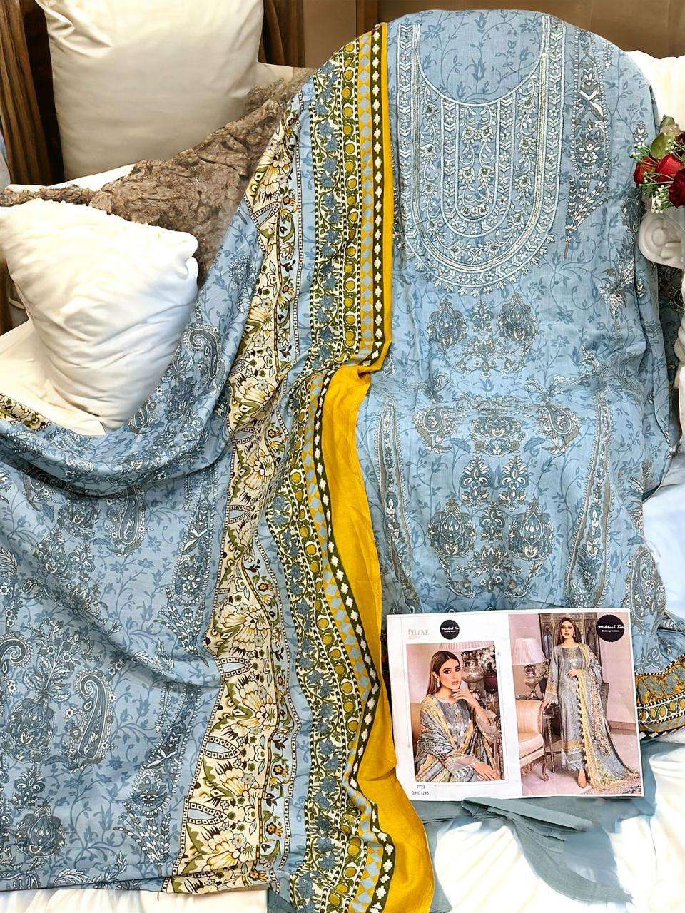 MEHBOOB TEX SAHNAZ SELF EMBROIDERED COLLECTION VOL 3