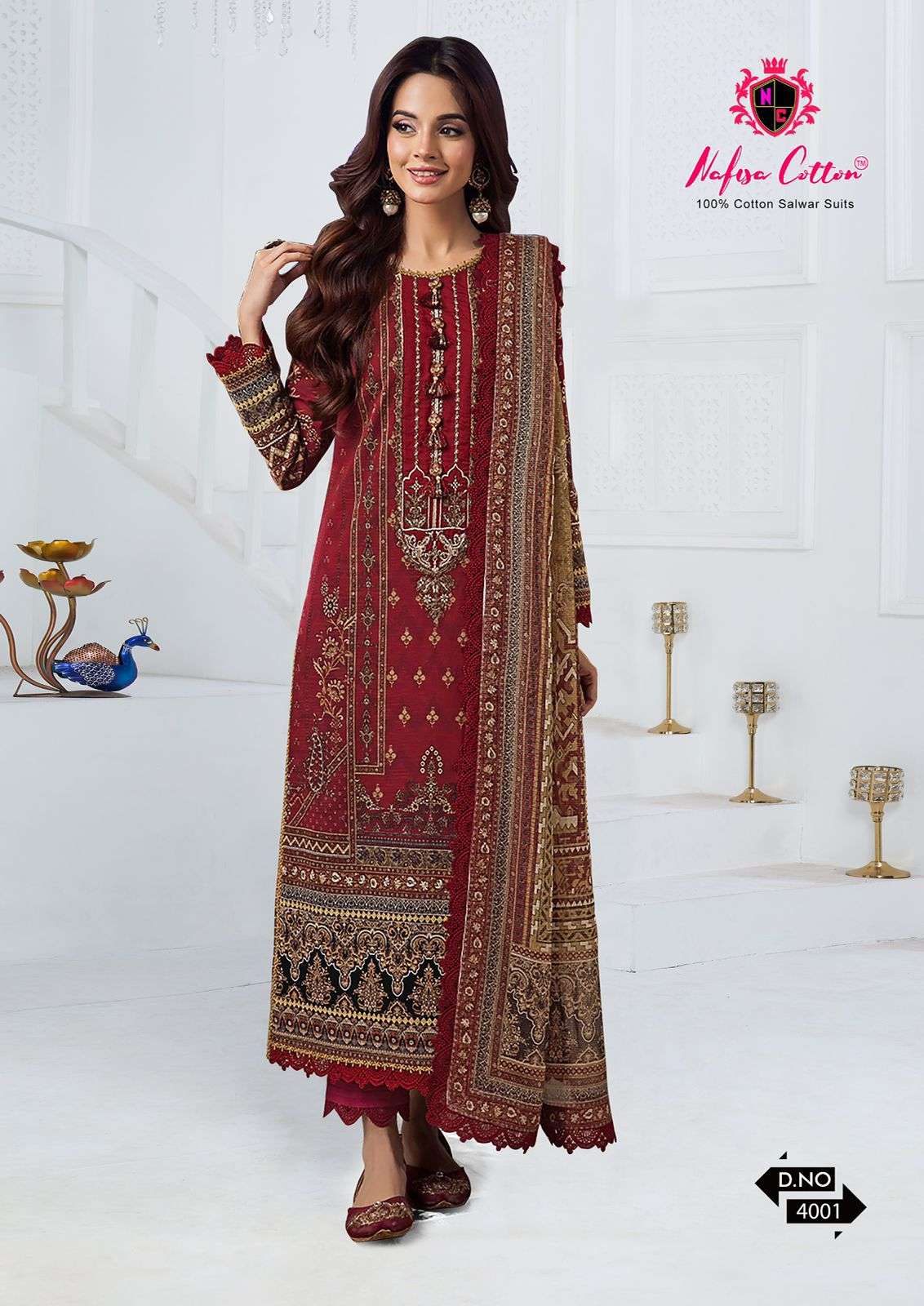 NAFISA COTTON ANDAAZ KARACHI SUITS VOL 4