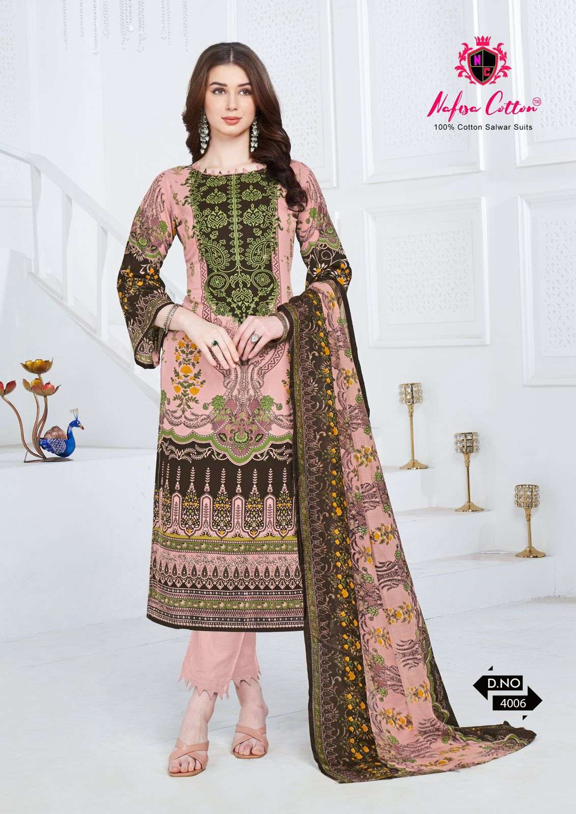 NAFISA COTTON ANDAAZ KARACHI SUITS VOL 4