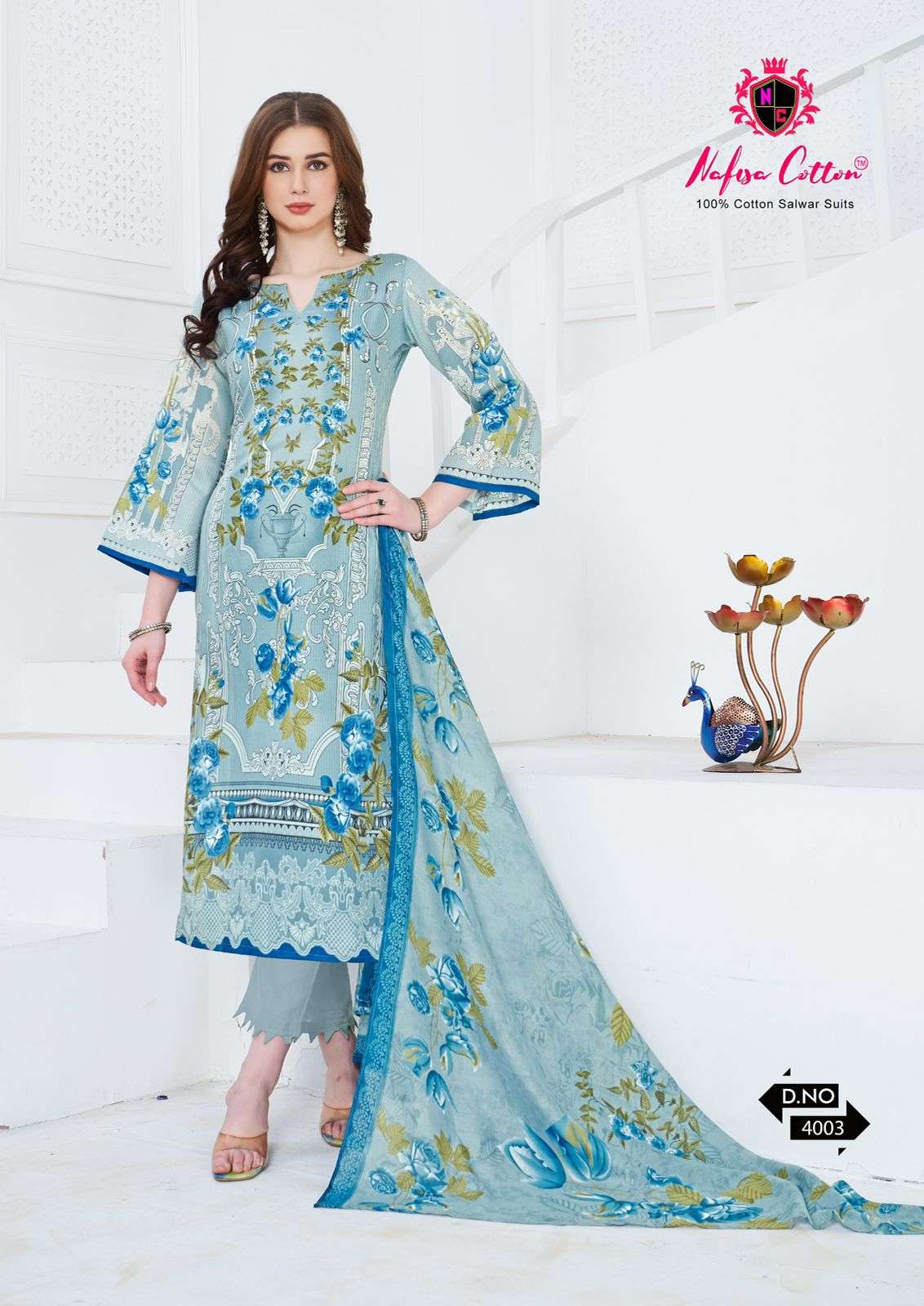 NAFISA COTTON ANDAAZ KARACHI SUITS VOL 4