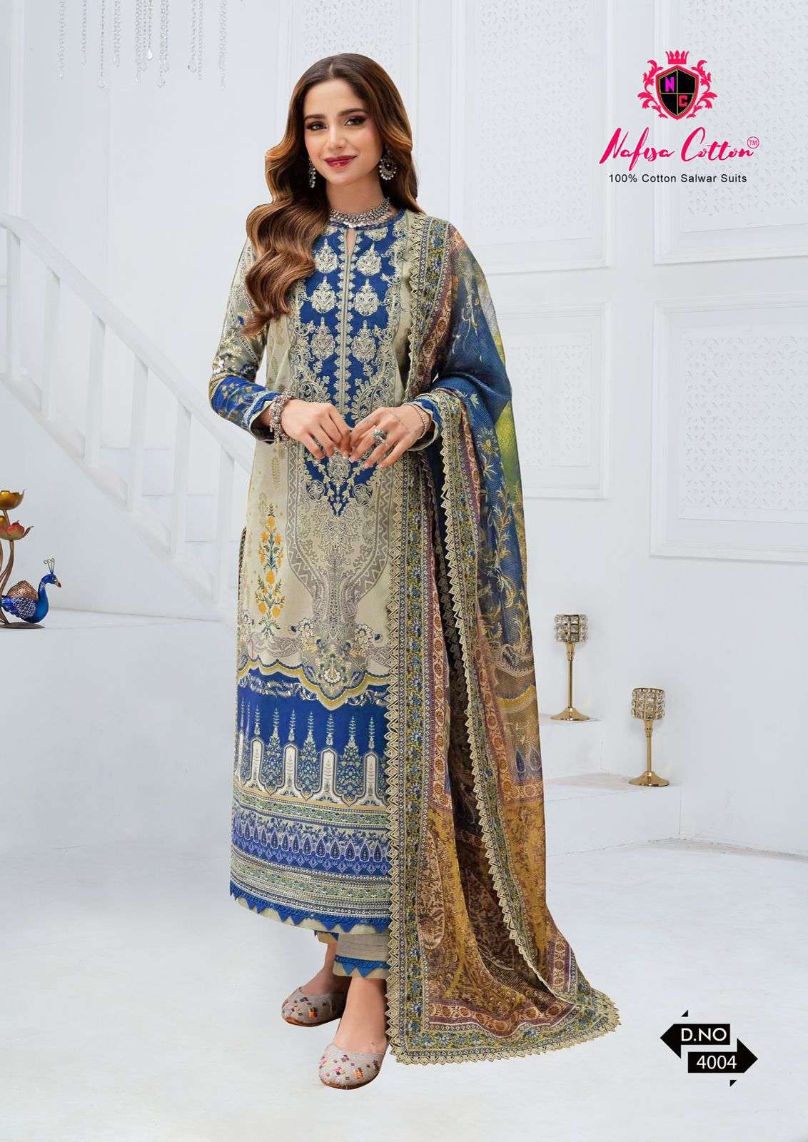 NAFISA COTTON ANDAAZ KARACHI SUITS VOL 4
