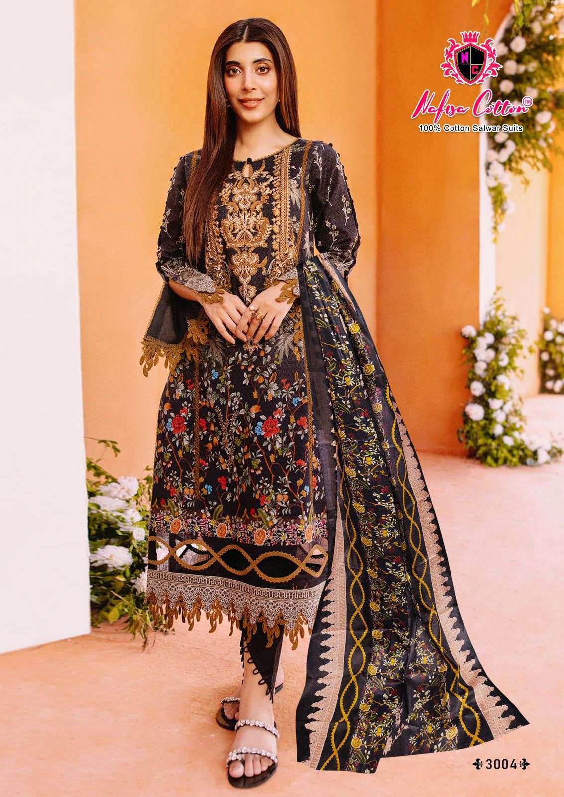 NAFISA COTTON MAHERA KARACHI SUITS VOL 3