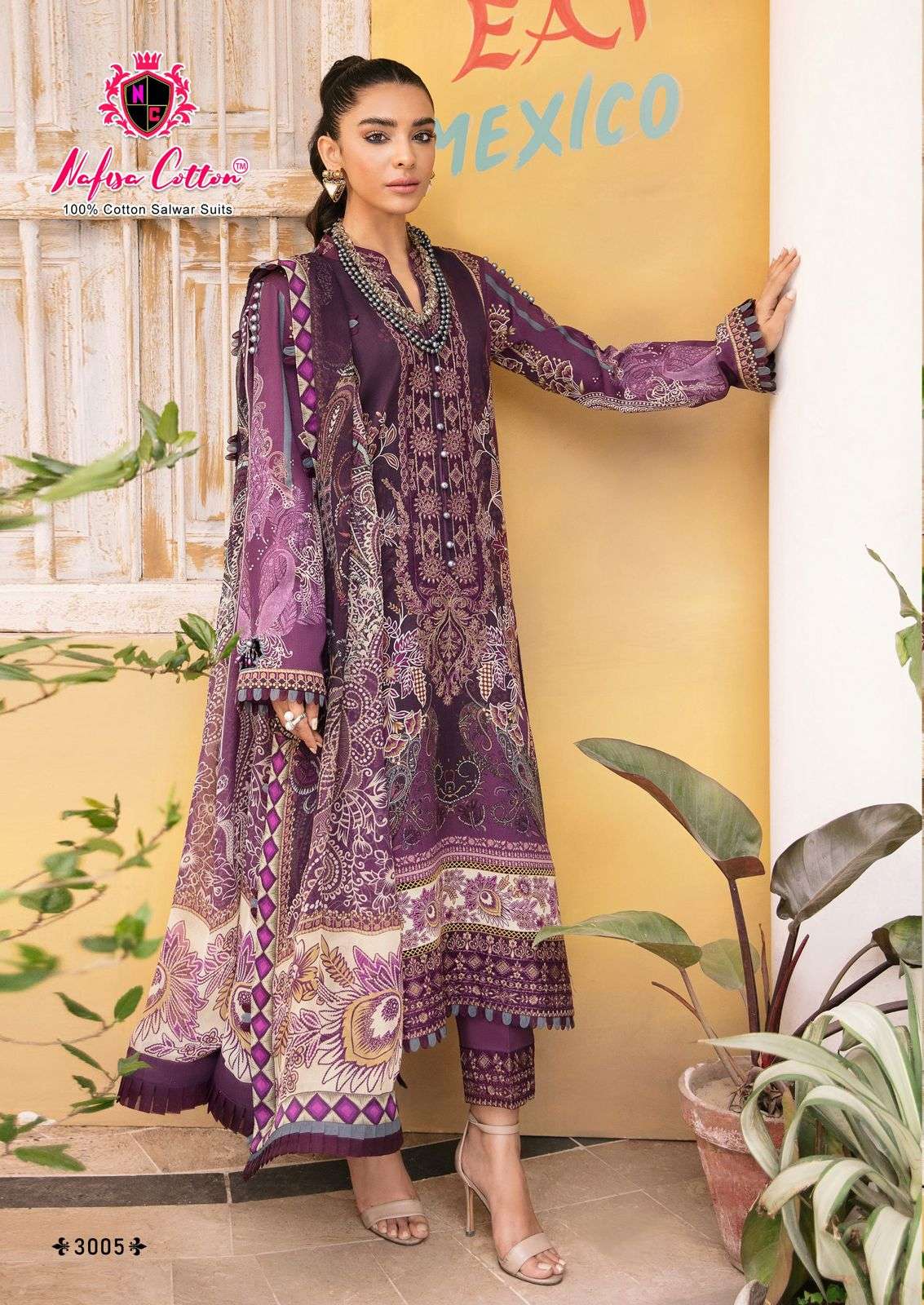 NAFISA COTTON MAHERA KARACHI SUITS VOL 3
