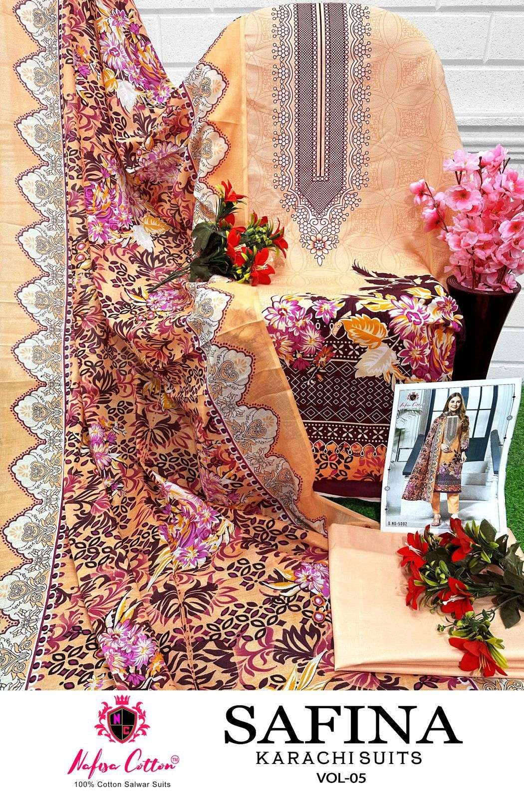 NAFISA COTTON SAFINA VOL 5