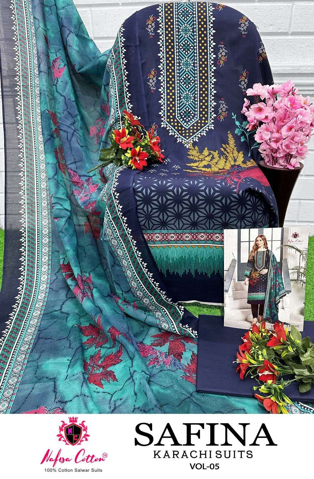 NAFISA COTTON SAFINA VOL 5