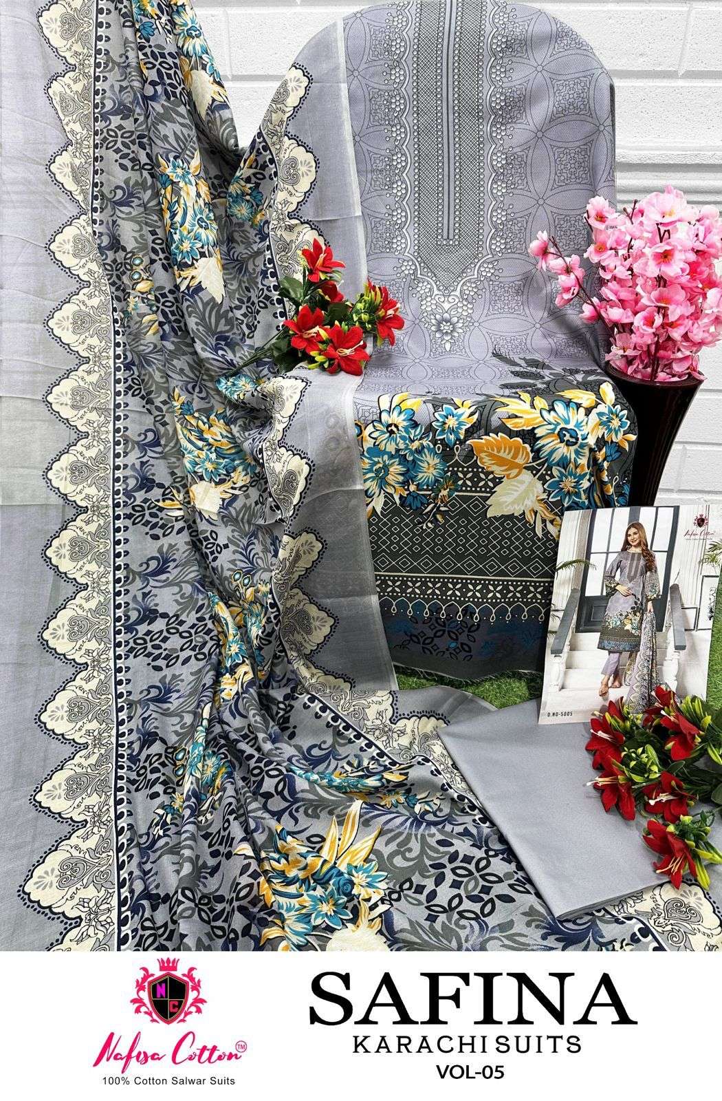 NAFISA COTTON SAFINA VOL 5