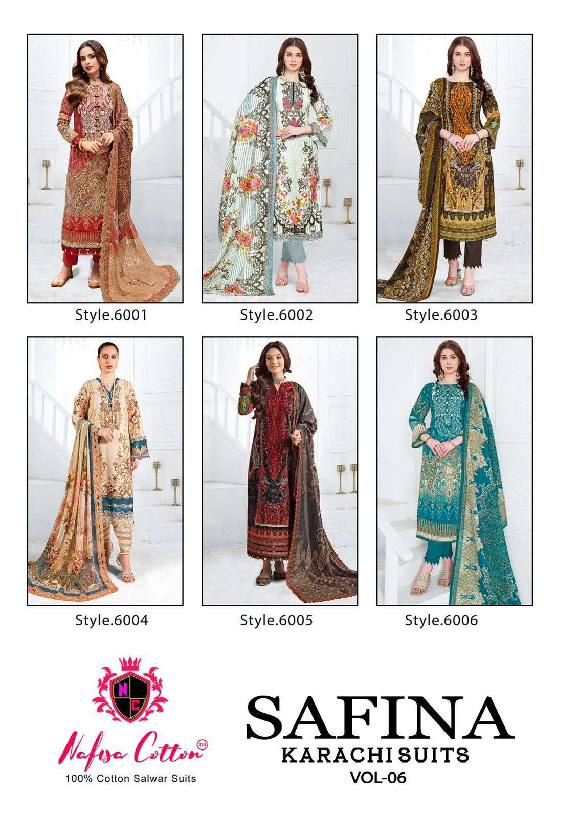 NAFISA COTTON SAFINA VOL 6